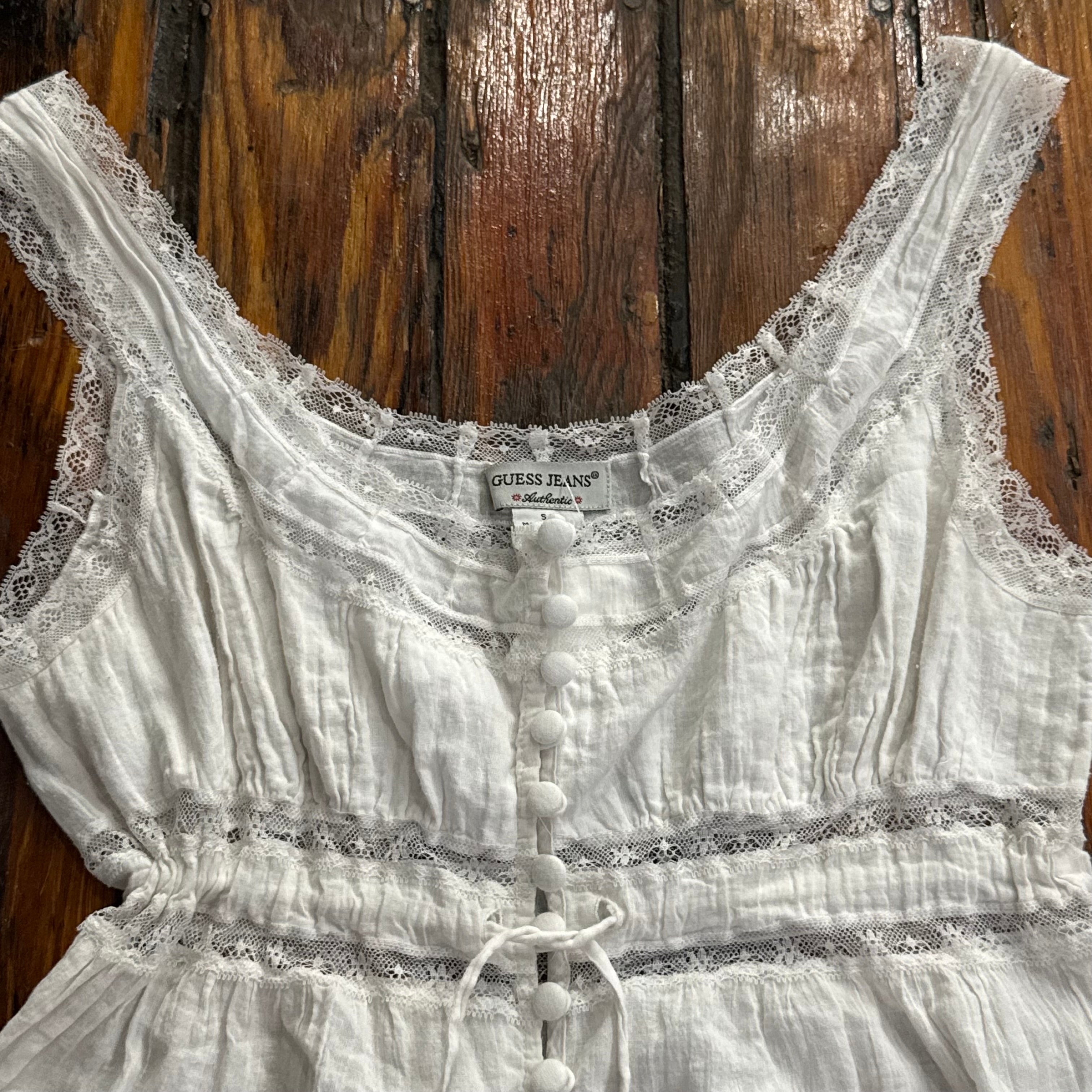 Vintage Guess Jeans Tank Top Sz S