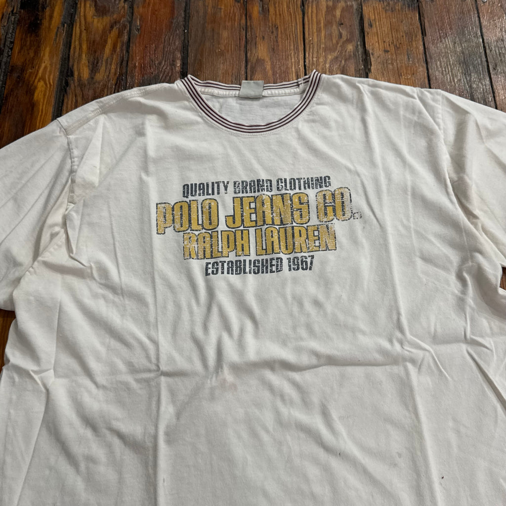 Vintage Polo Jeans Company T-shirt Sz XL