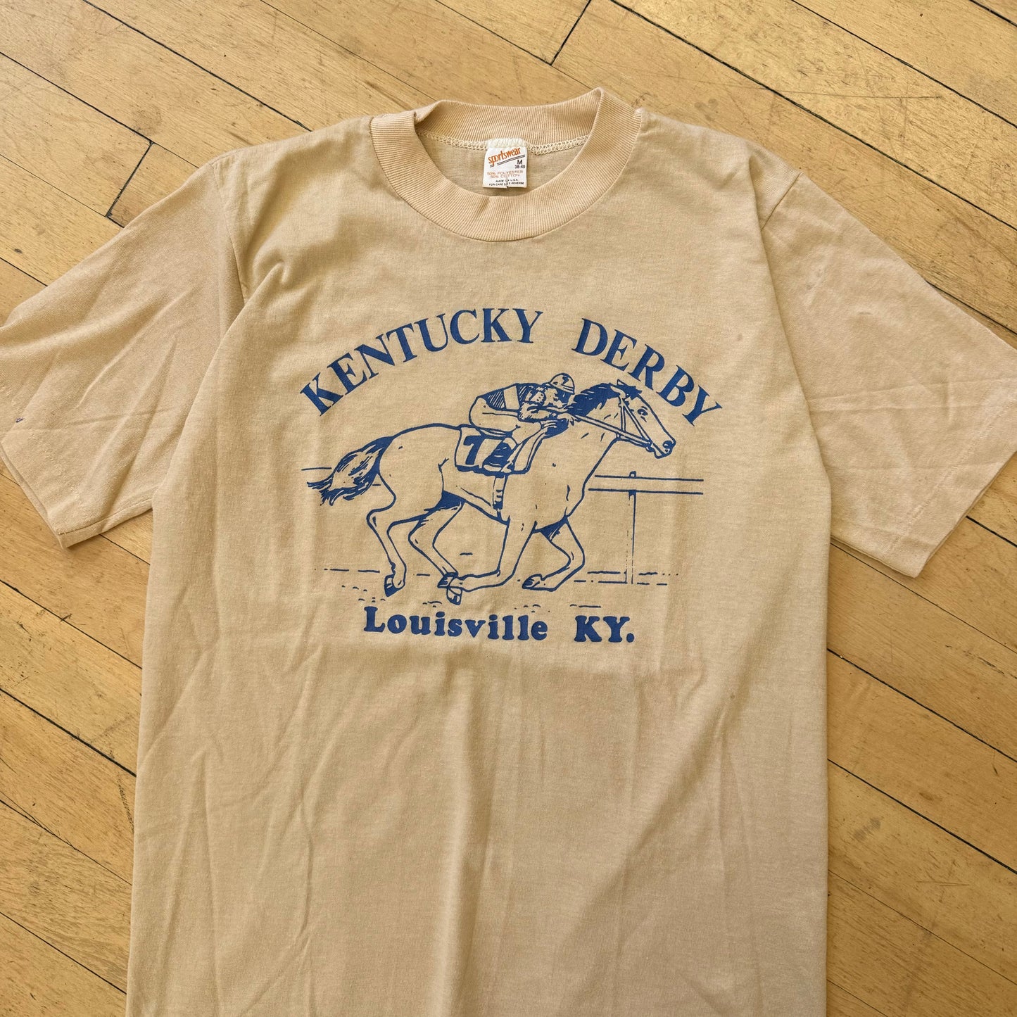 Vintage Kentucky Derby T-shirt Sz M