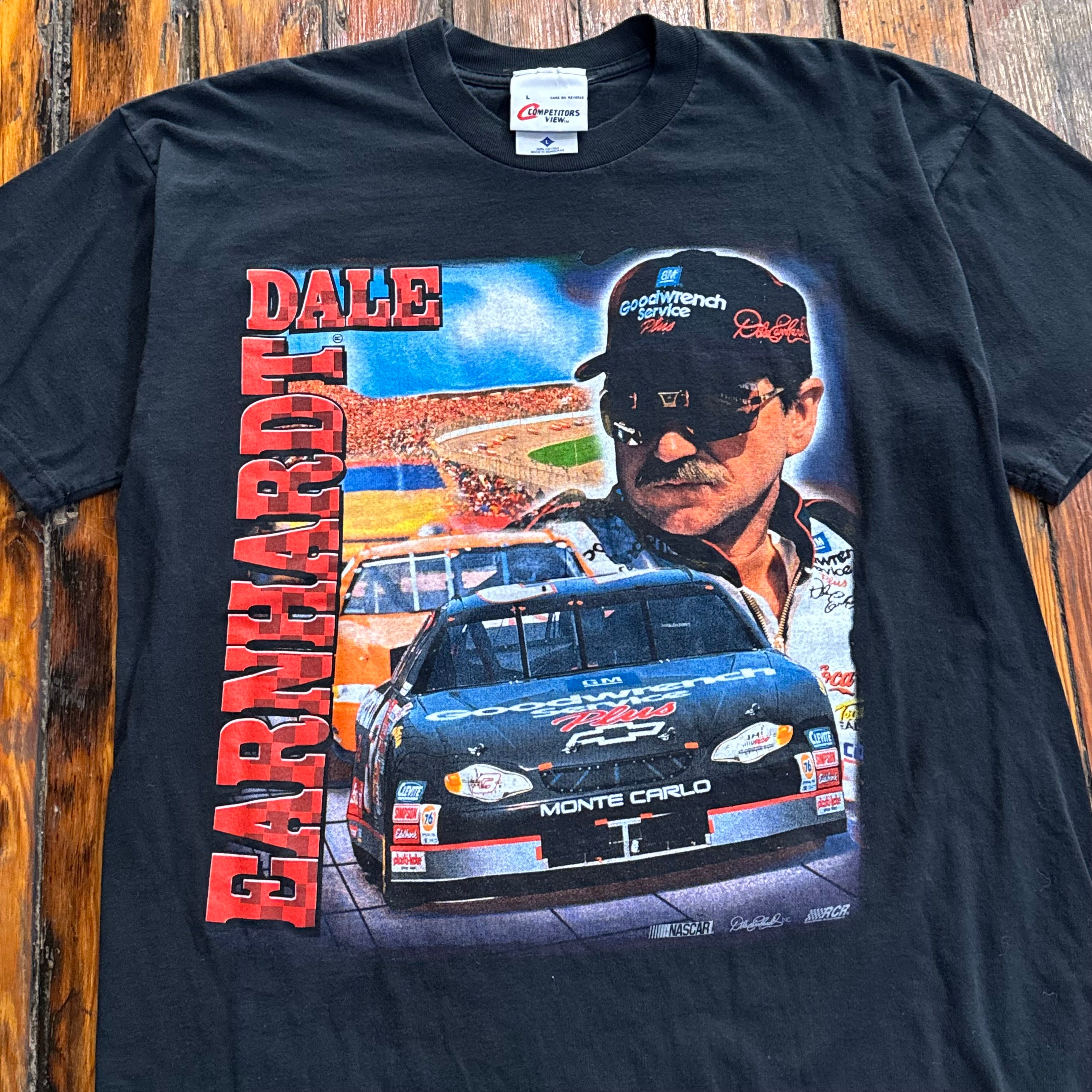 Vintage Dale Earnhardt Nascar T-shirt Sz L