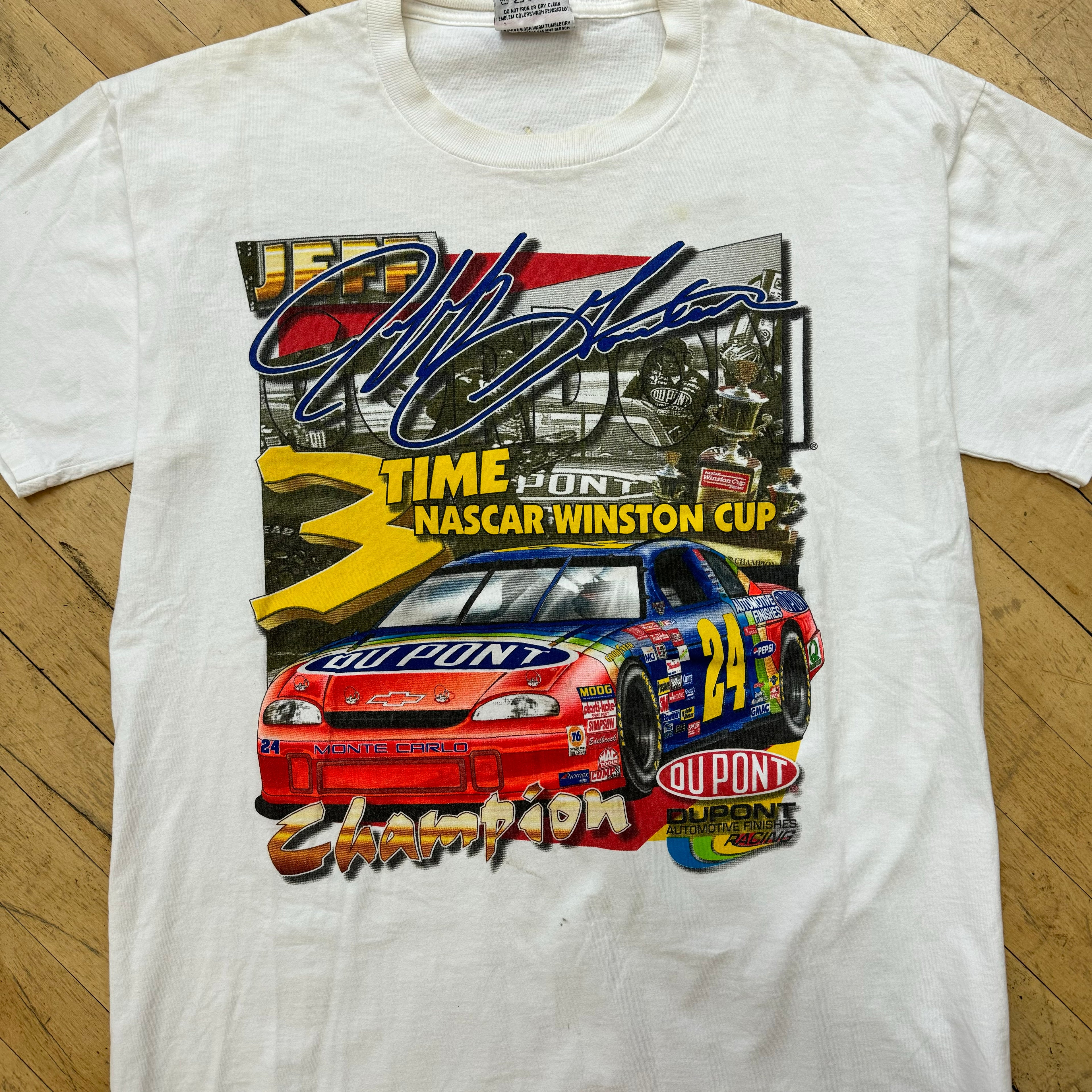 Vintage Nascar Winston Cup Champion T-shirt Sz L