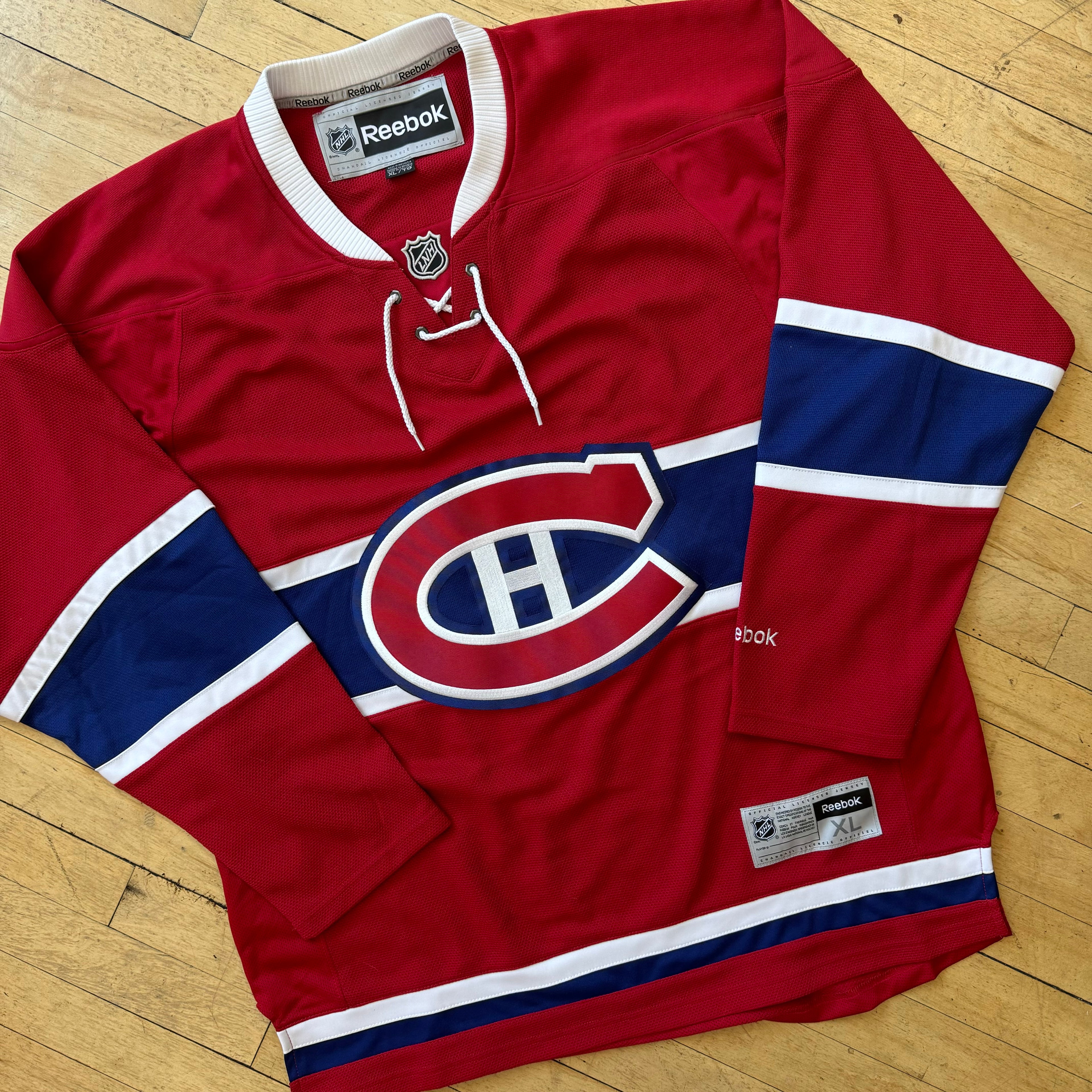 Vintage Montreal Canadiens Hockey Jersey Sz XL