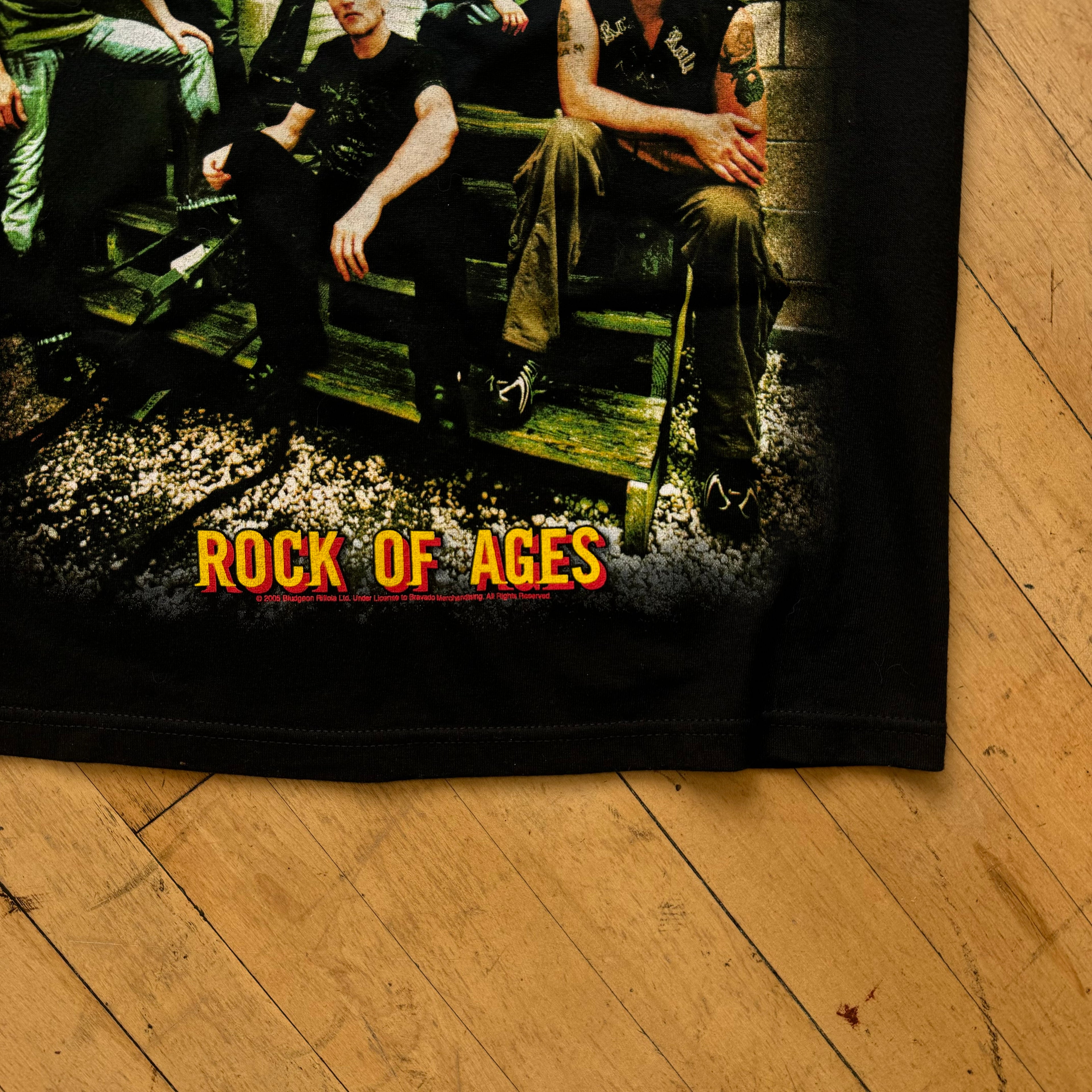 Y2K Def Leopard Rock of Ages Tour T-shirt Sz M