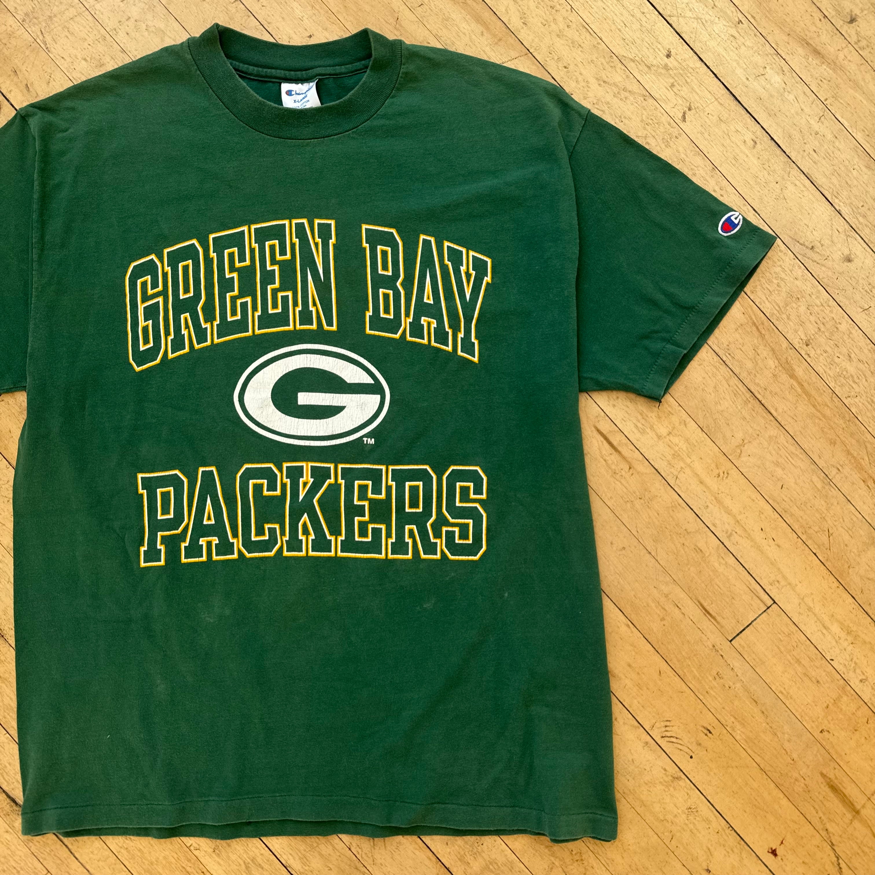 Vintage Champion GreenBay Packers T-shirt Sz XL