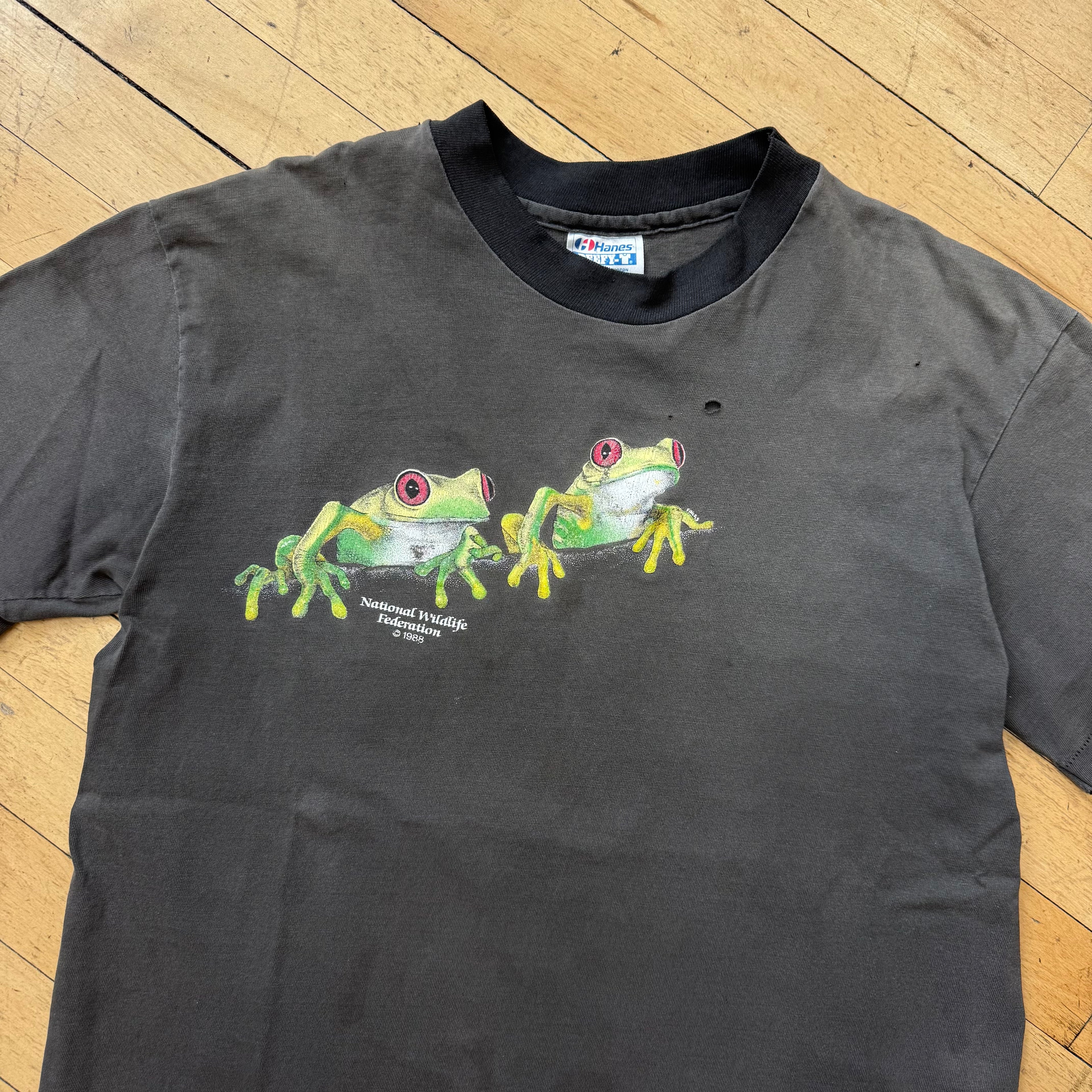 Vintage 88’ Tree Frog Faded T-shirt Sz L