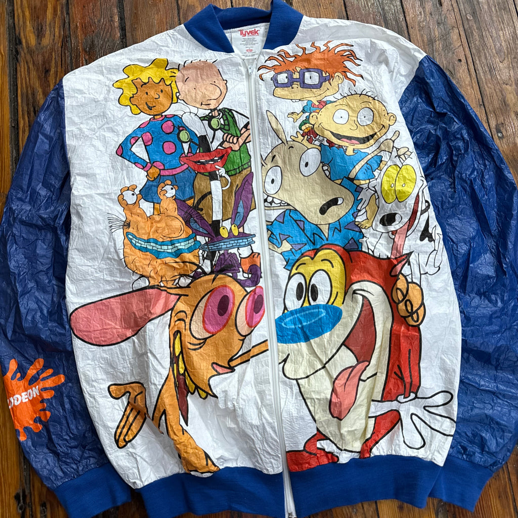 Vintage Nickelodeon Cartoon Jacket Sz M