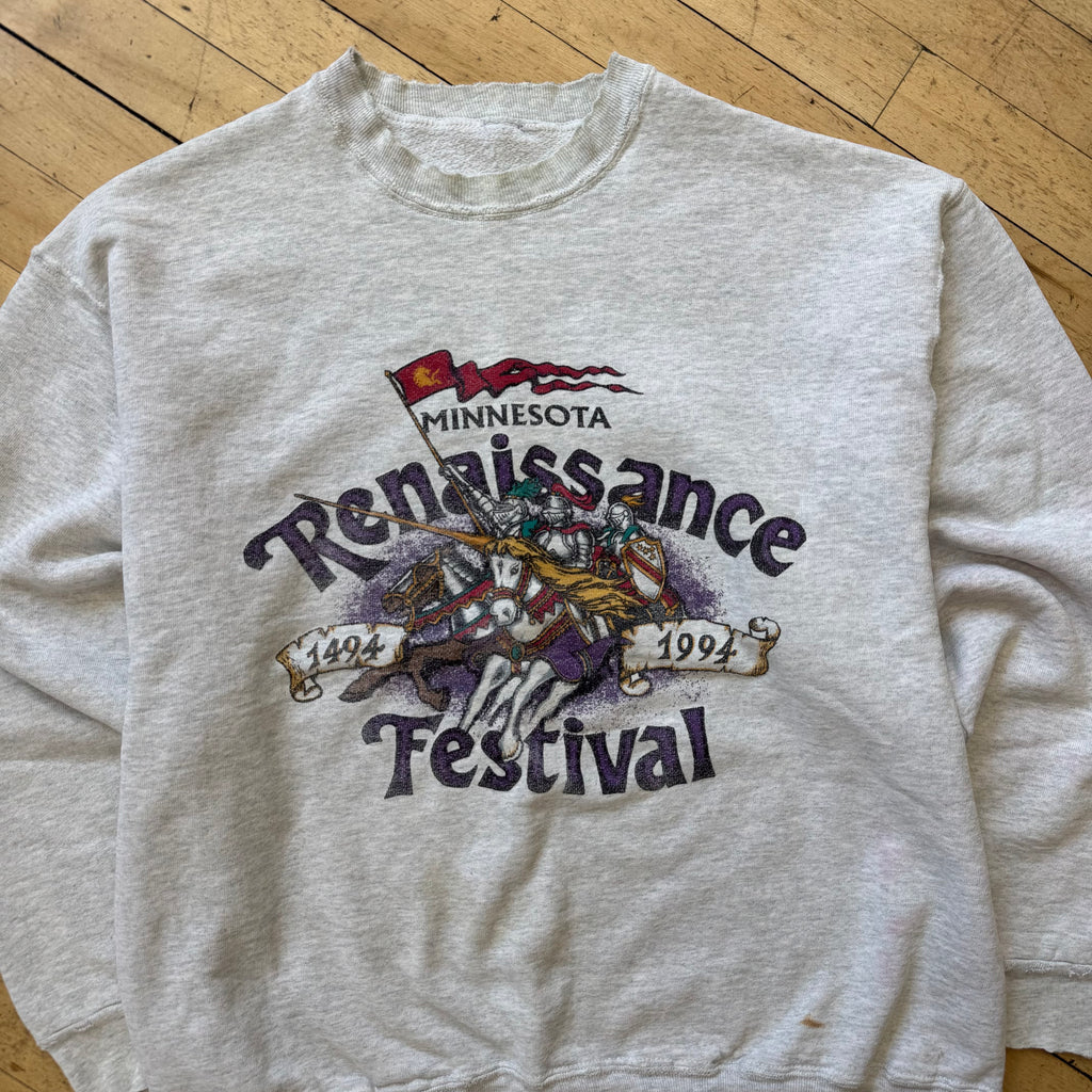 Vintage Minnesota Renaissance Festival CrewNeck Sz M