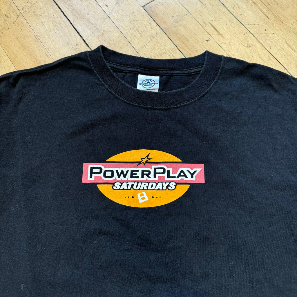 Vintage PowerPlay Saturdays Nintendo T-shirt Sz L