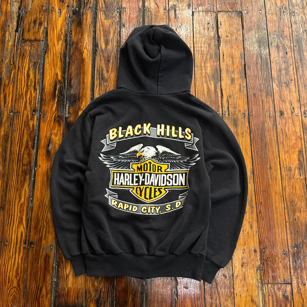 Vintage Harley Davidson Live To Rid Zip-Up Hoodie Sz S