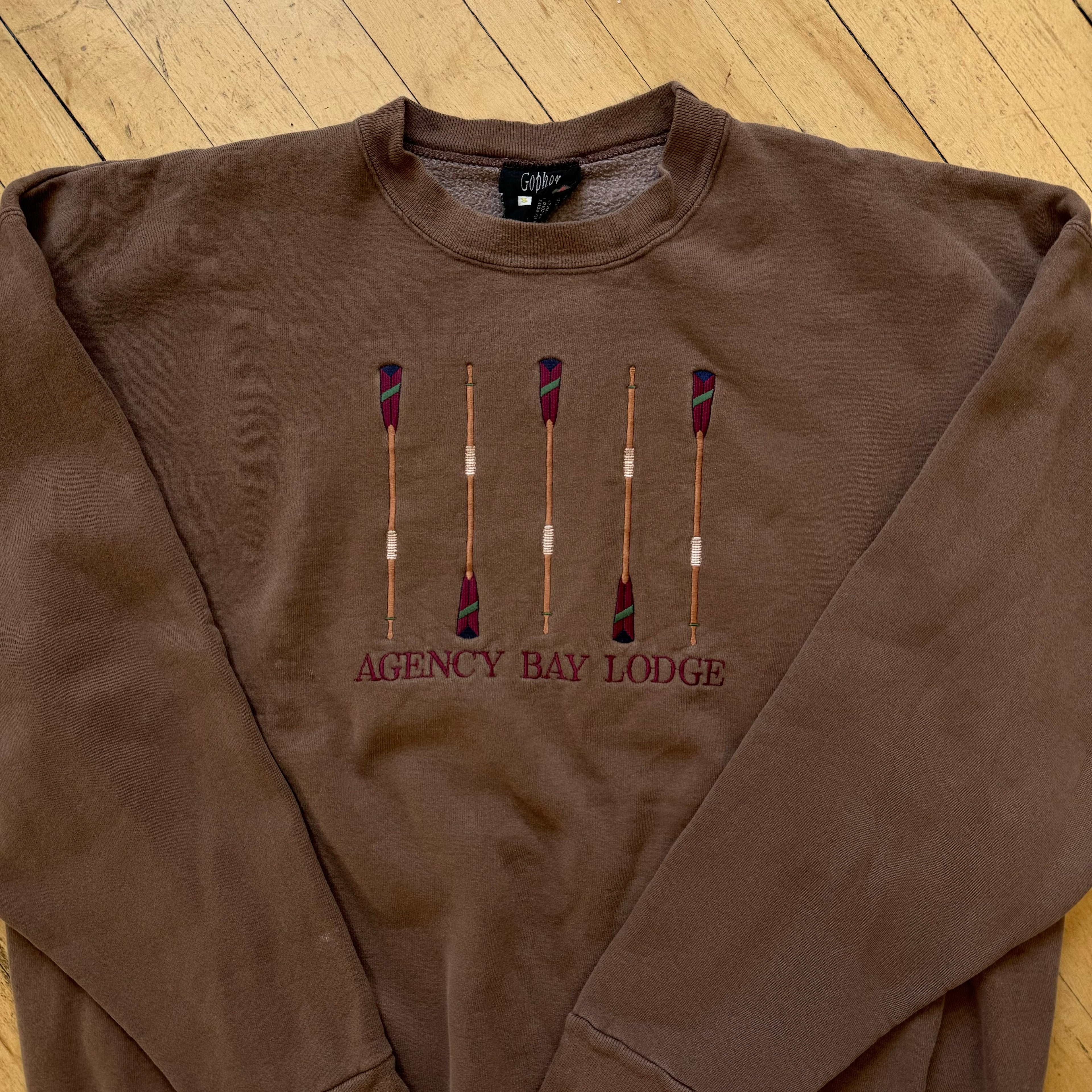 Vintage Agency Bay Lodge CrewNeck Sz XXL