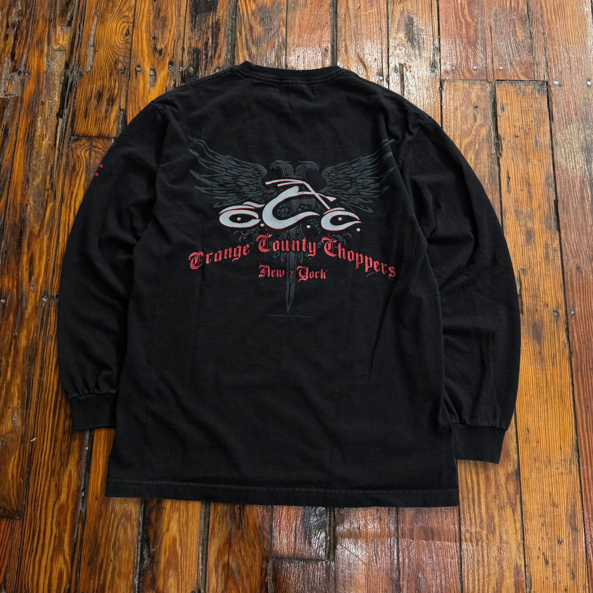 Vintage Orange County Choppers Long Sleeve T-shirt Sz M