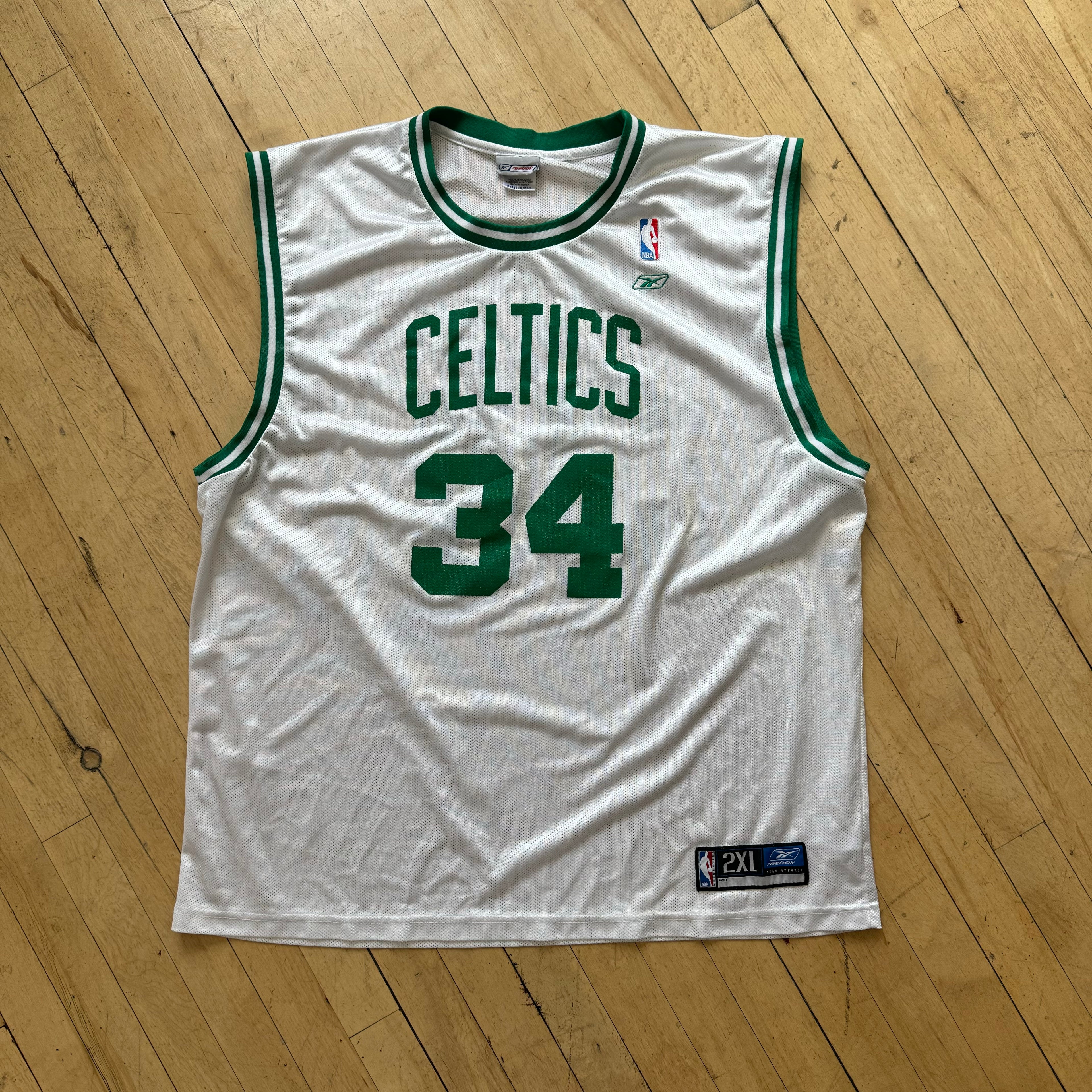 Reebok Celtics Paul Pierce Jersey Sz XXL