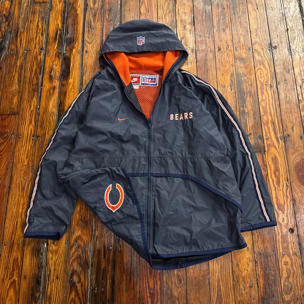Vintage Nike Chicago Bears ProLine Jacket Sz XXL