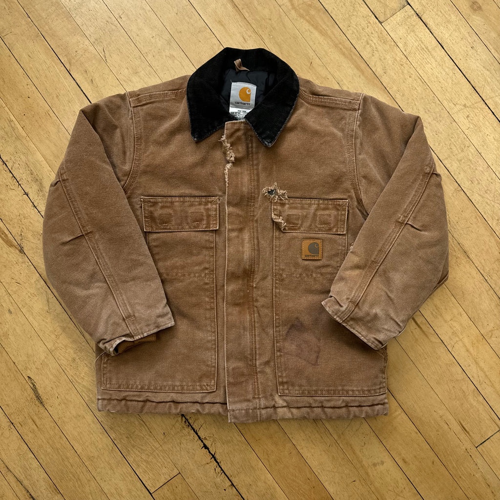 Vintage Carhartt Shell Jacket Sz YTH M (8-12)