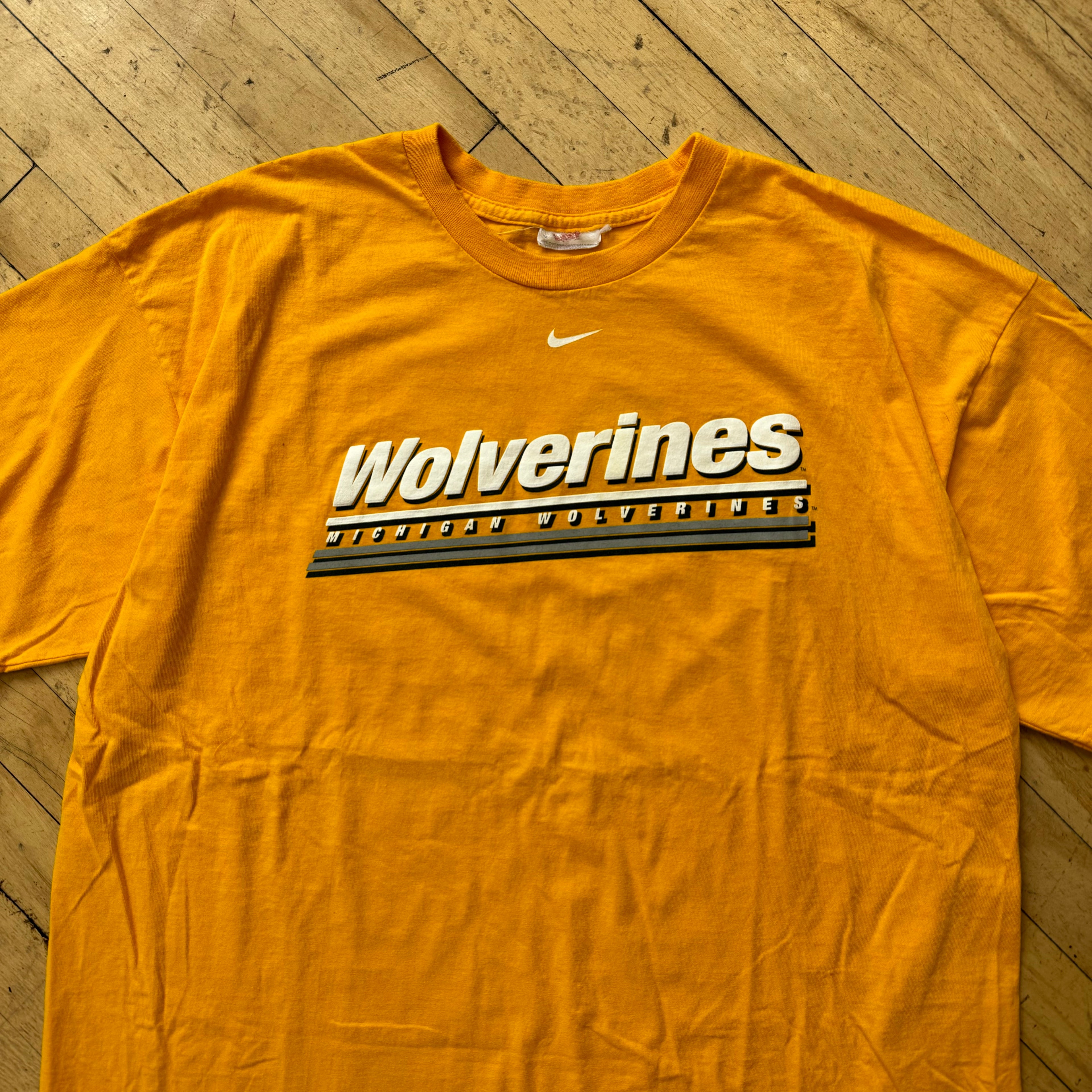Vintage Nike Michigan Wolverines T-shirt Sz XXL