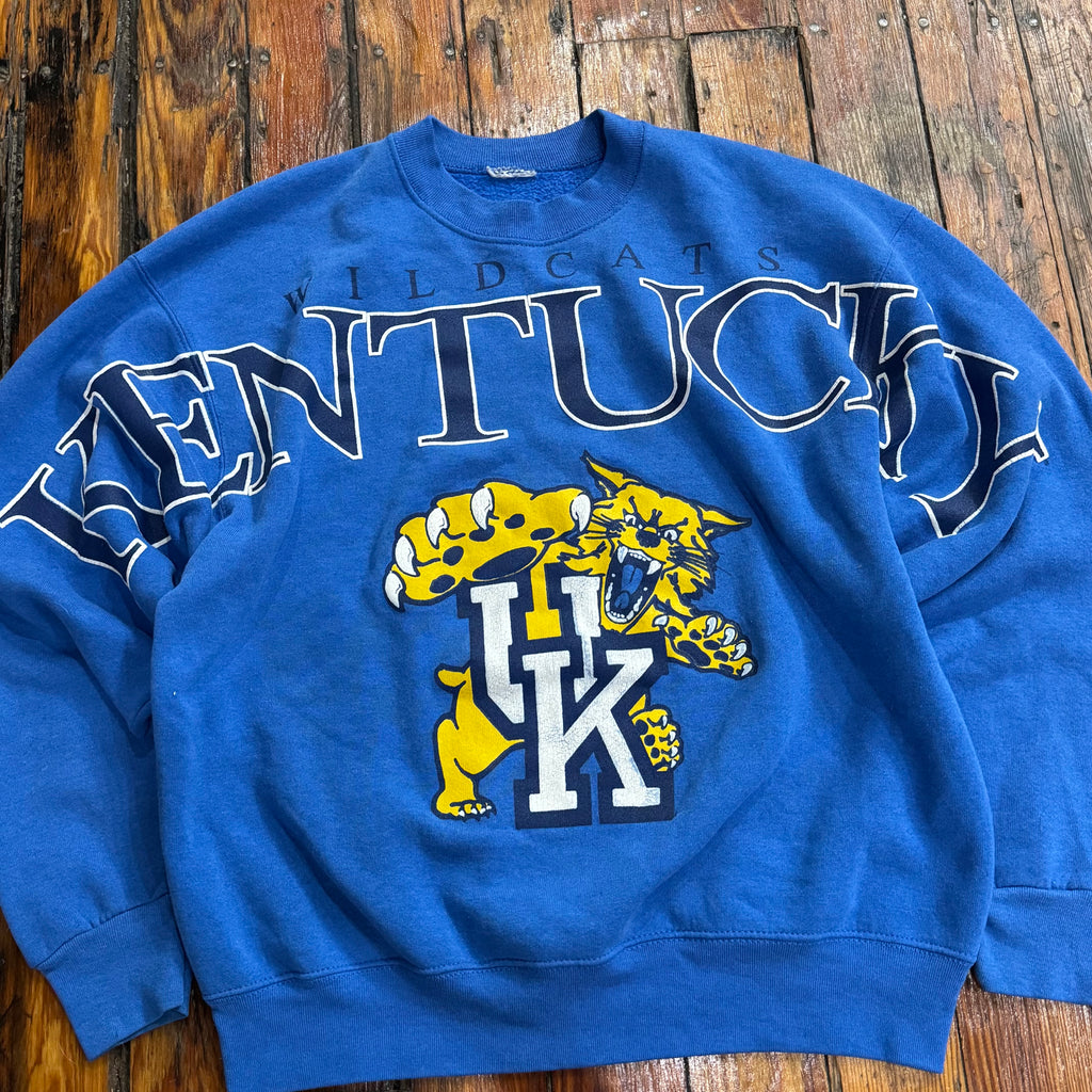 Vintage Kentucky University SpellOut CrewNeck Sz XL