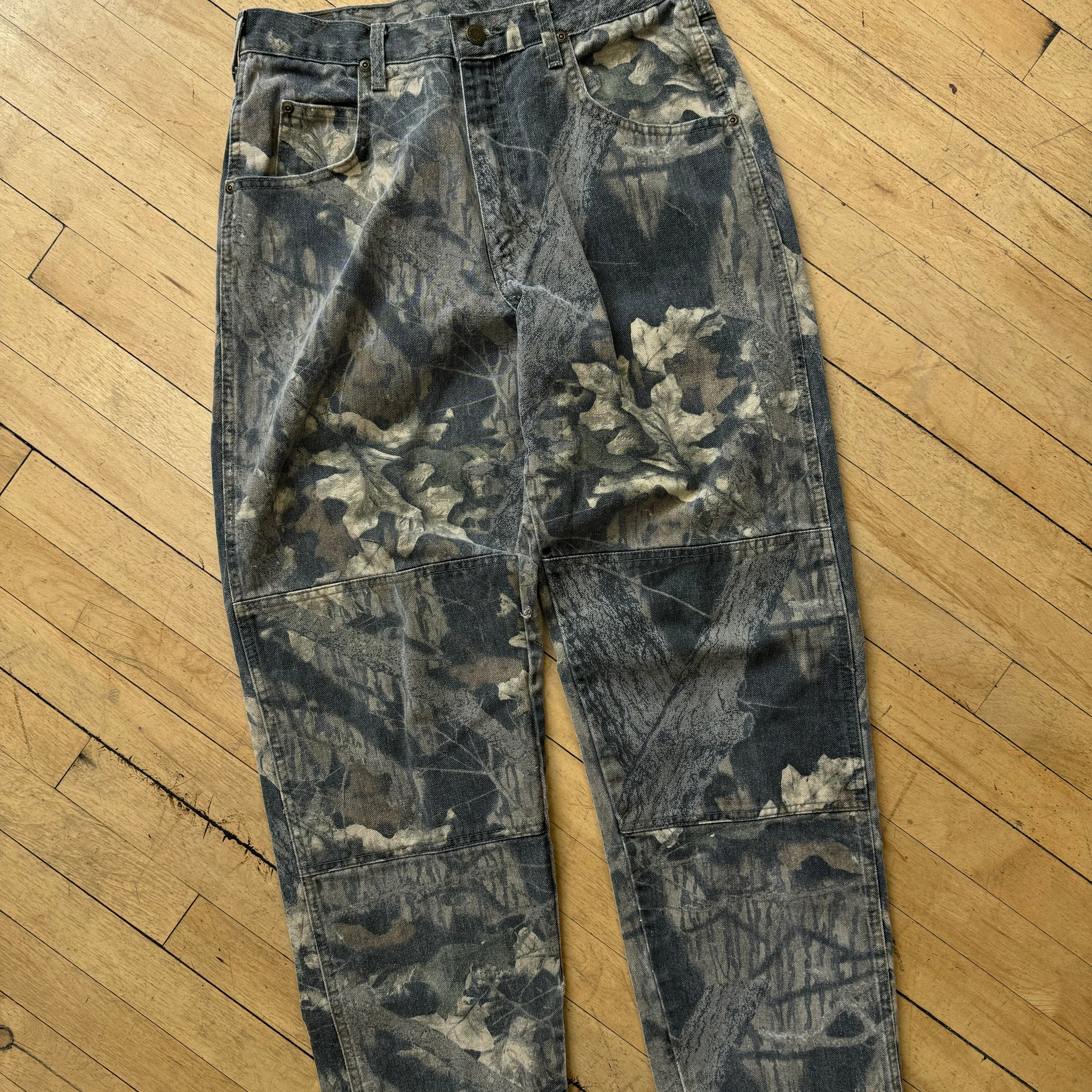 Vintage Wrangler Camo Denim Jeans Sz 32x32