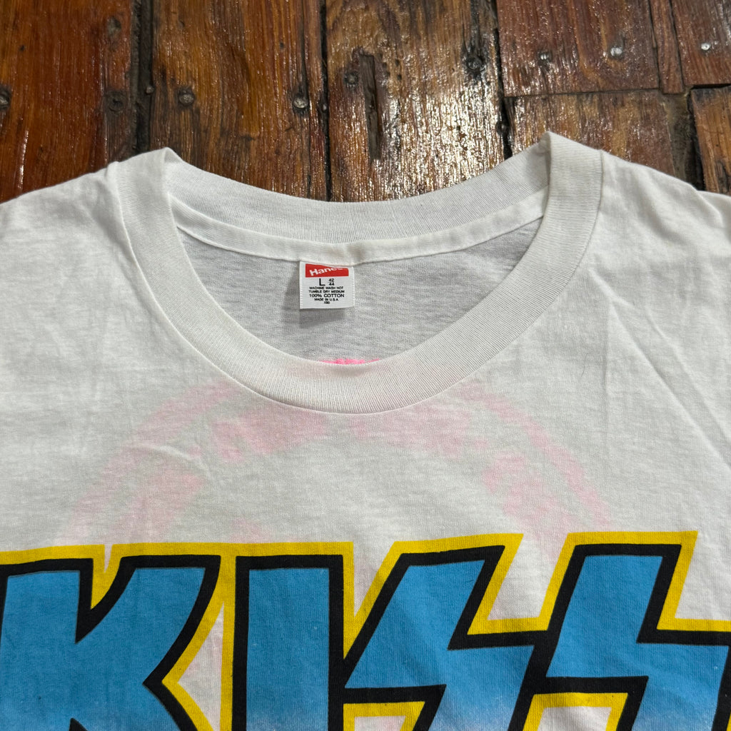 Vintage Kiss Hot in Shade Tour T-shirt Sz L