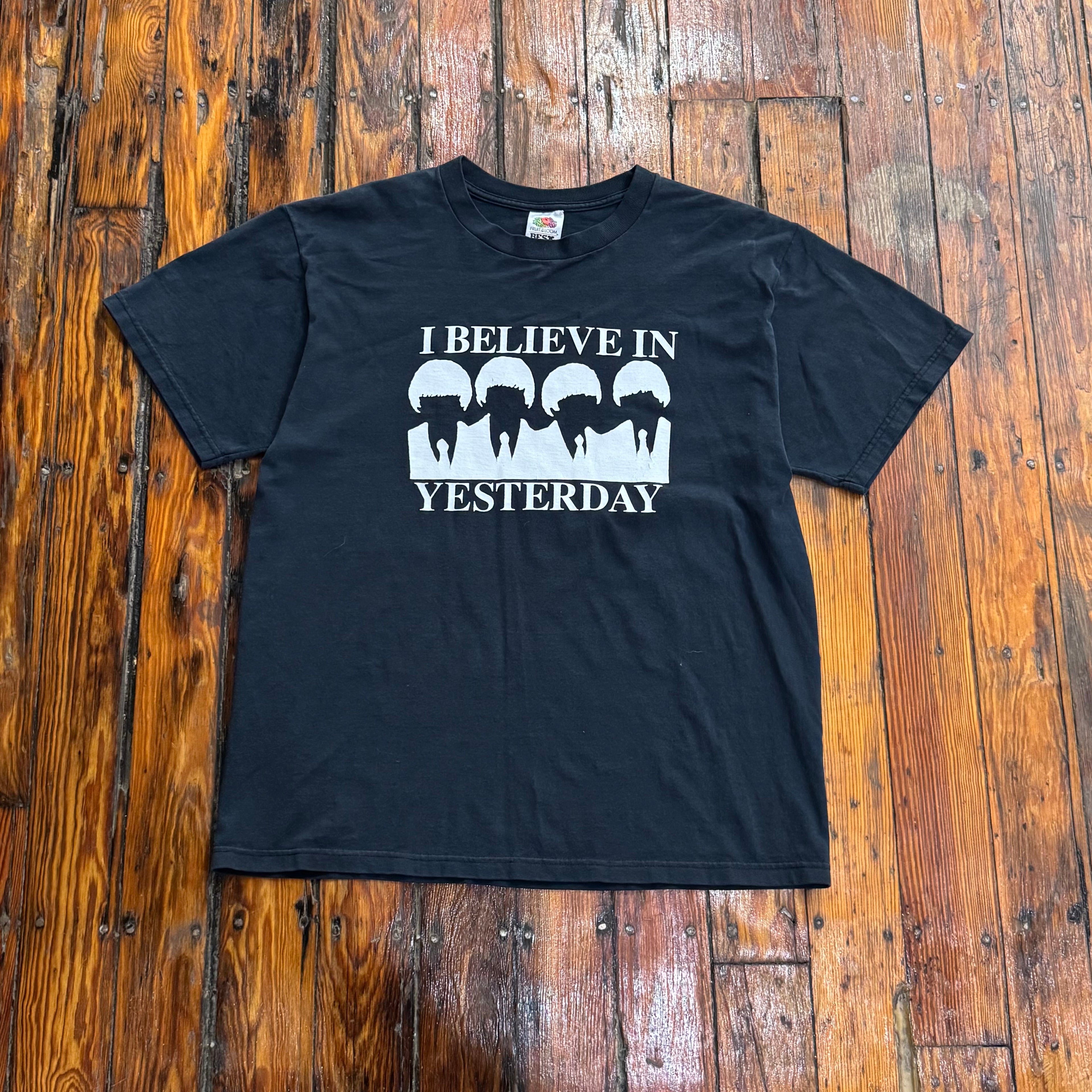 Vintage I Believe in Yesterday T-shirt Sz L