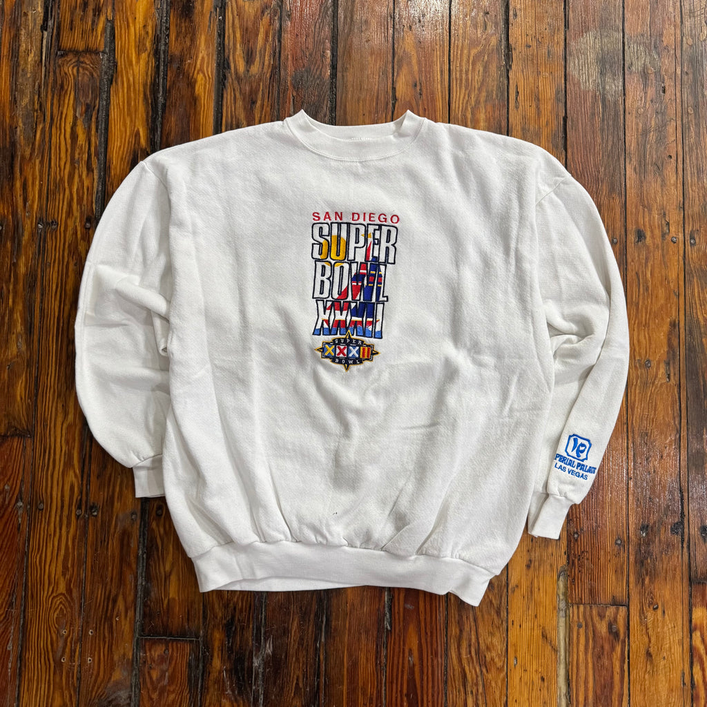 Vintage Super Bowl XXXII Crewneck Sz L