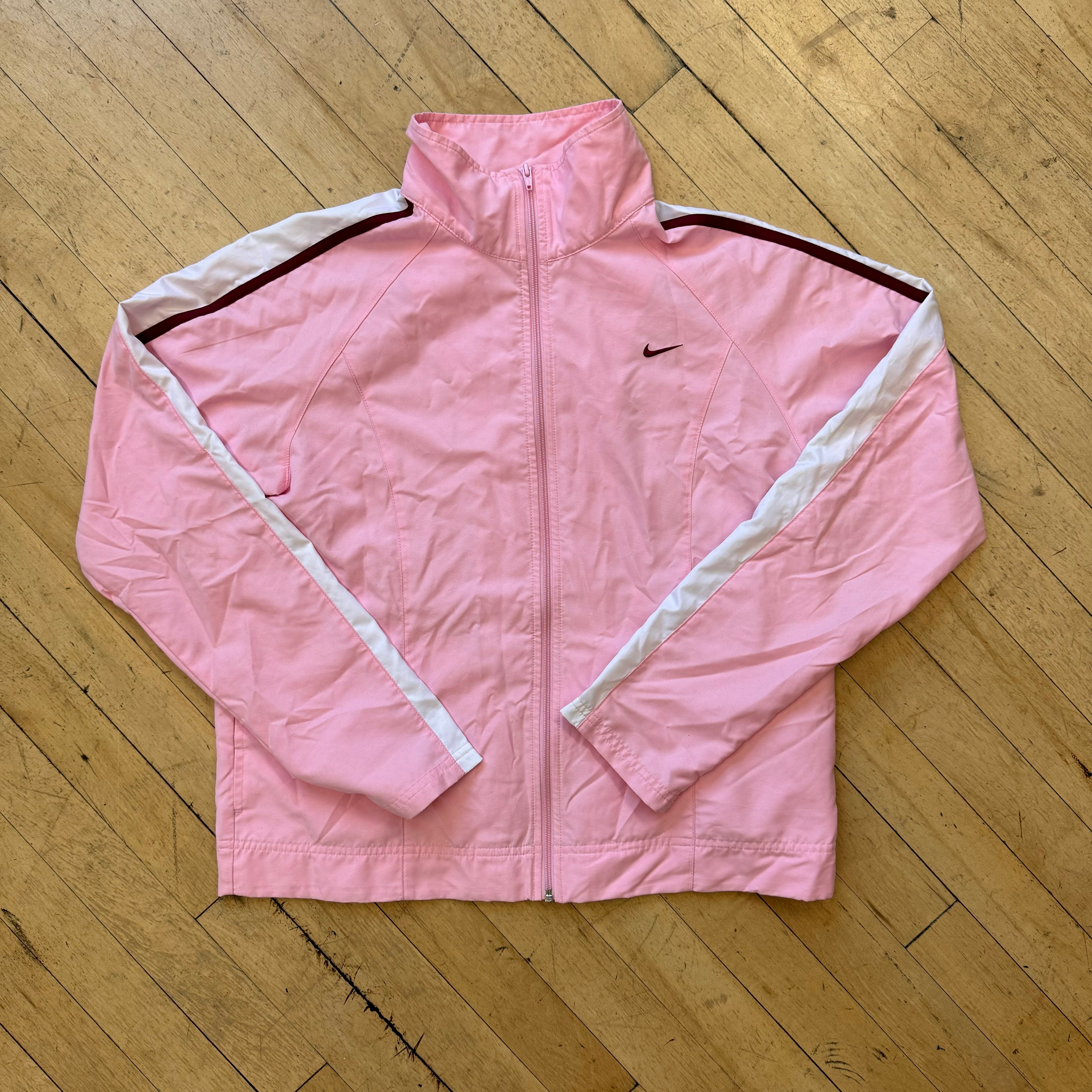 Vintage Pink Nike Windbreaker Jacket Sz S