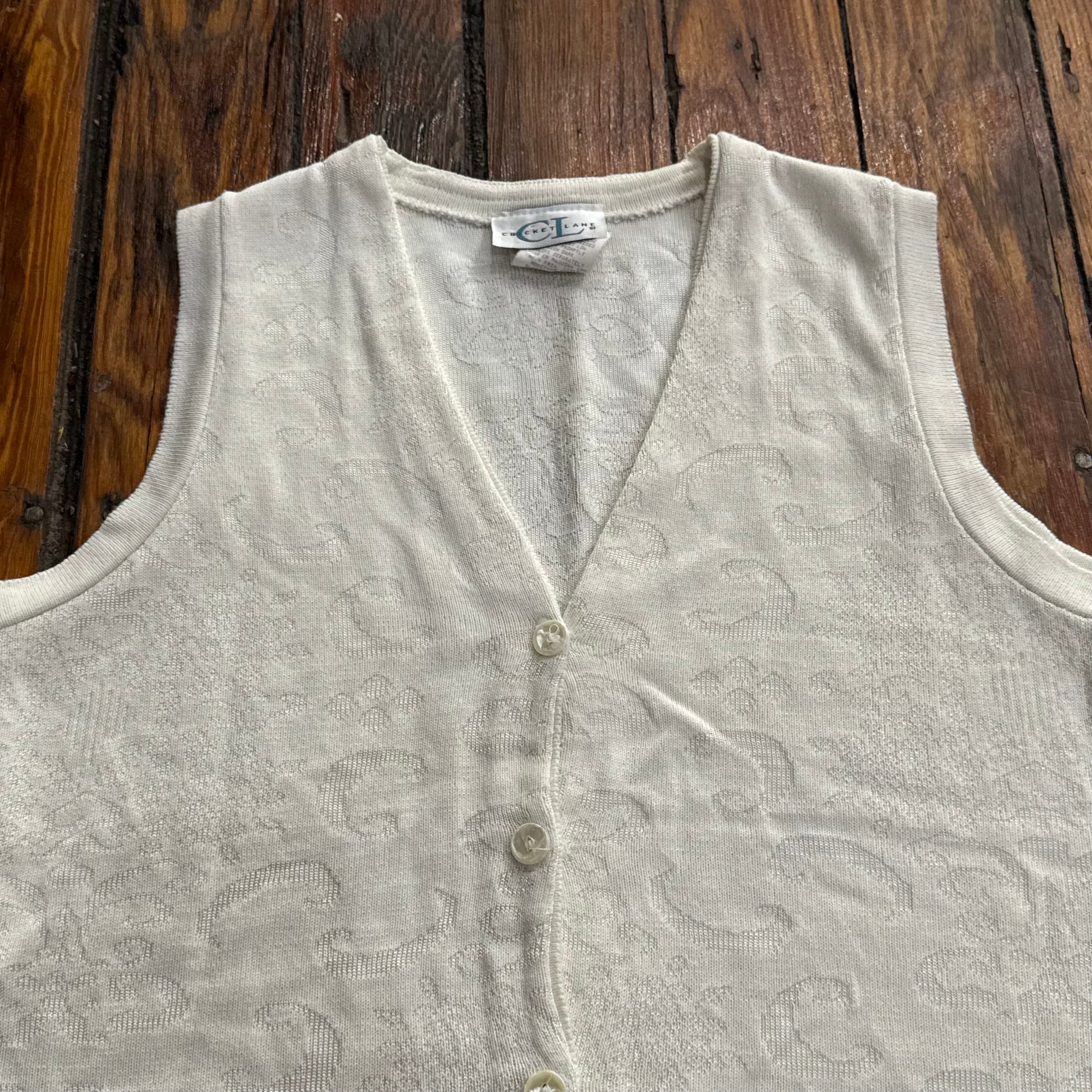 Vintage Cricket Lane Tank Top Sz M