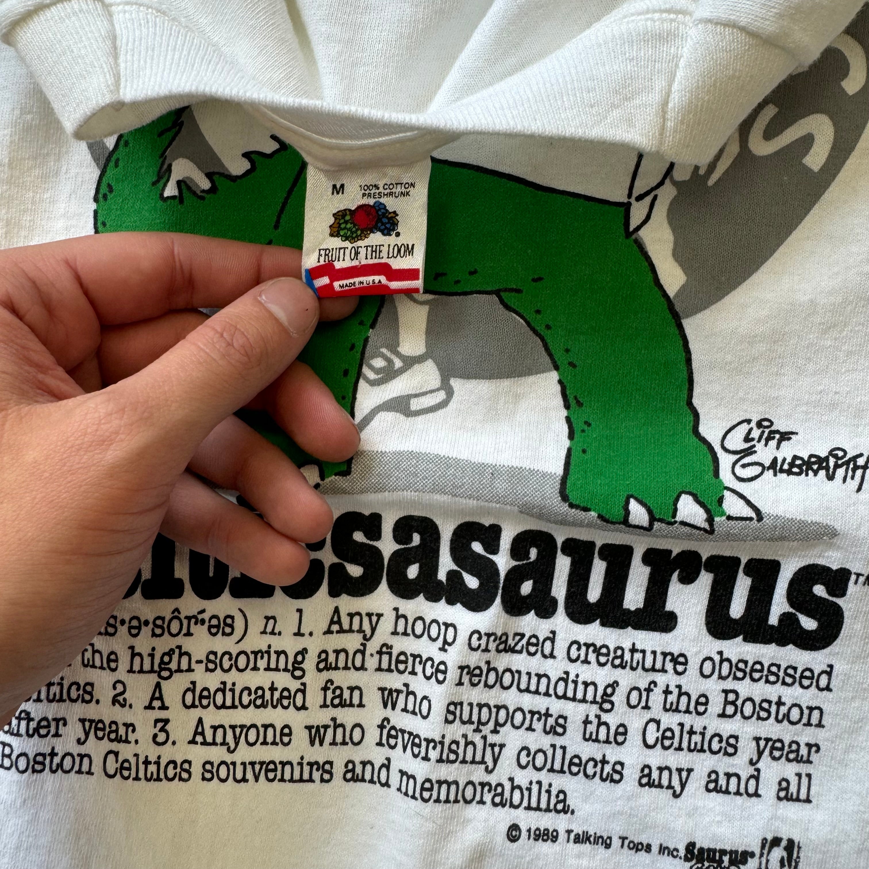 Vintage Boston Celtisaurases T-shirt Sz M