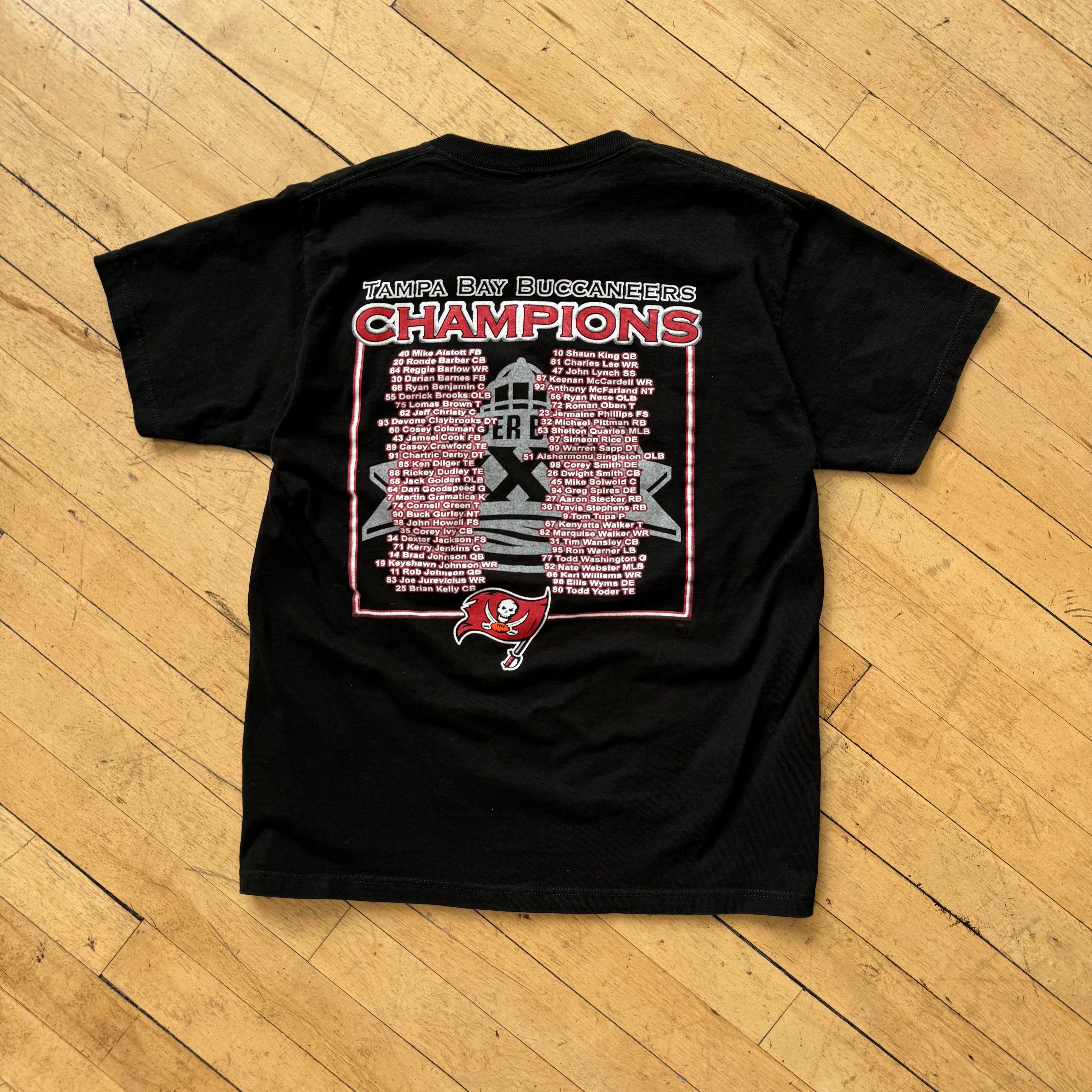 2000s Tampa Bay Buccaneers Champions T-shirt Sz XS
