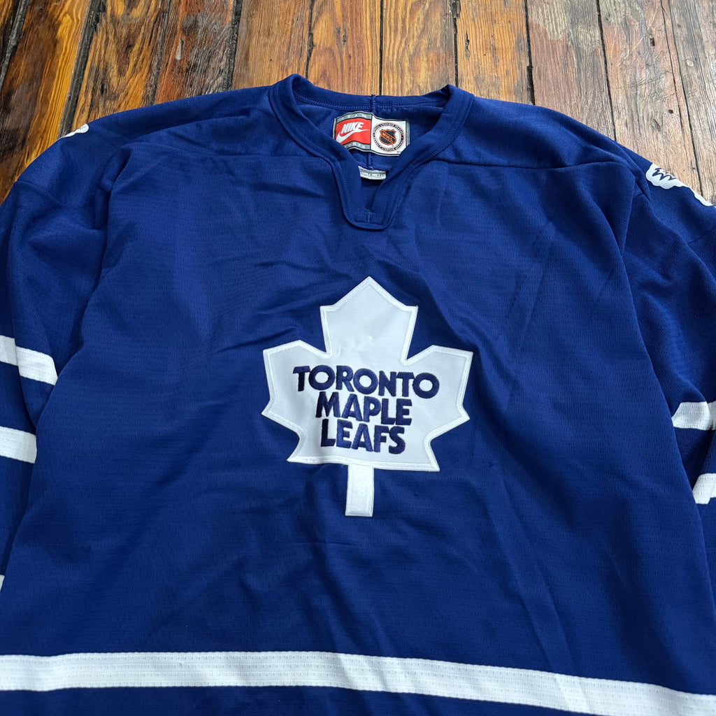 Vintage Nike Toronto Maple Leafs Hockey Jersey Sz L