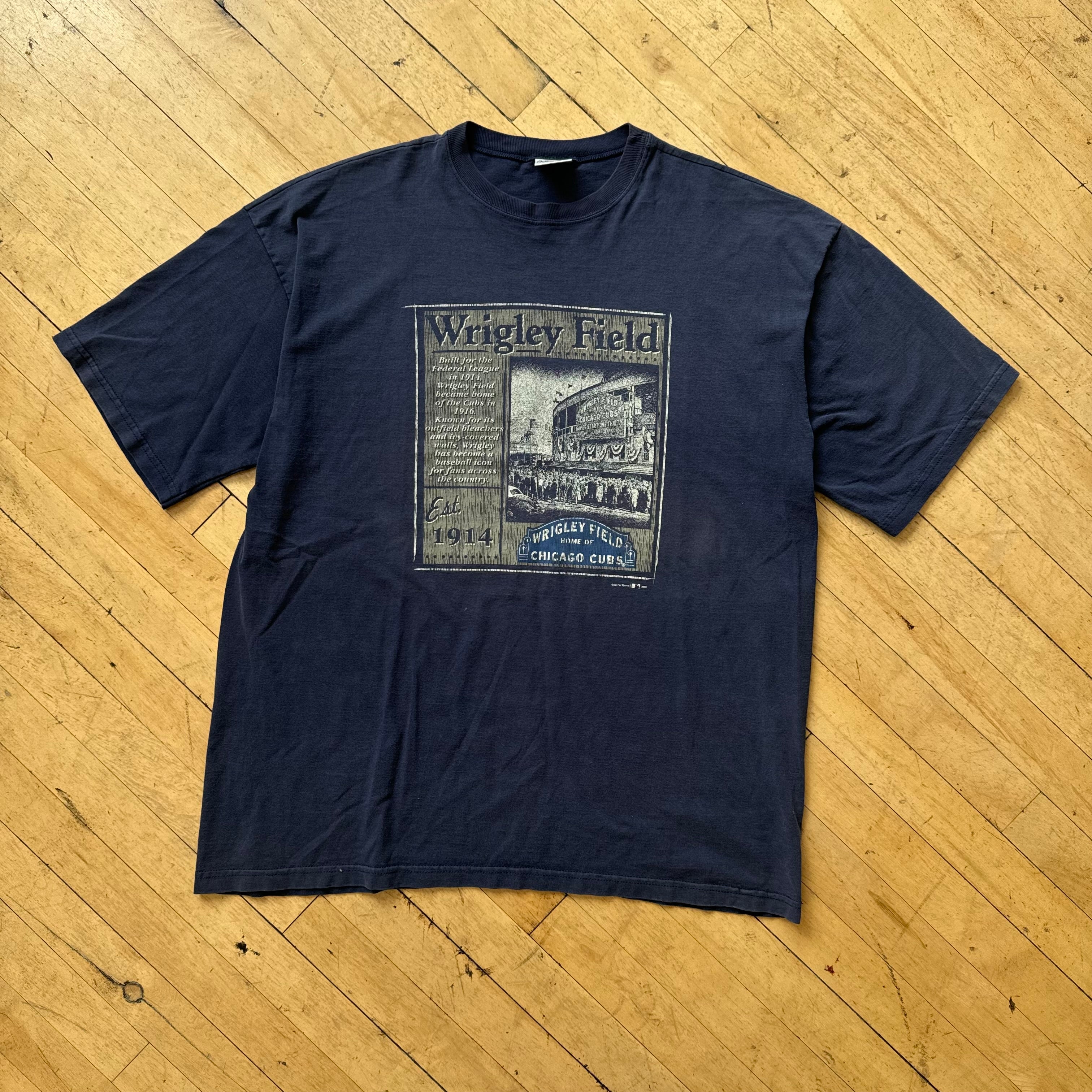 Vintage Chicago Cubs Wrigley Field T-shirt Sz XL