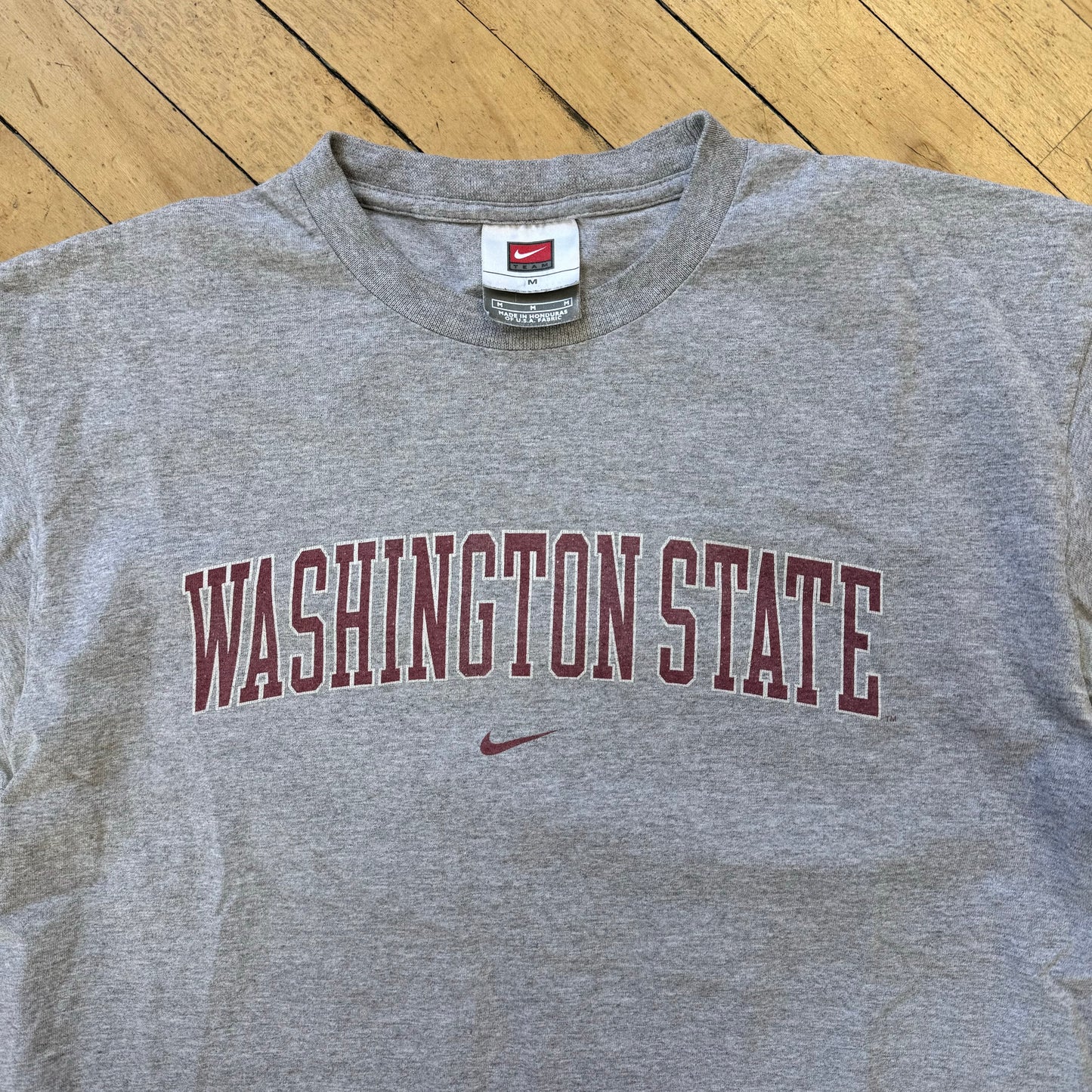 Vintage Team Nike Washington State SpellOut T-shirt Sz M