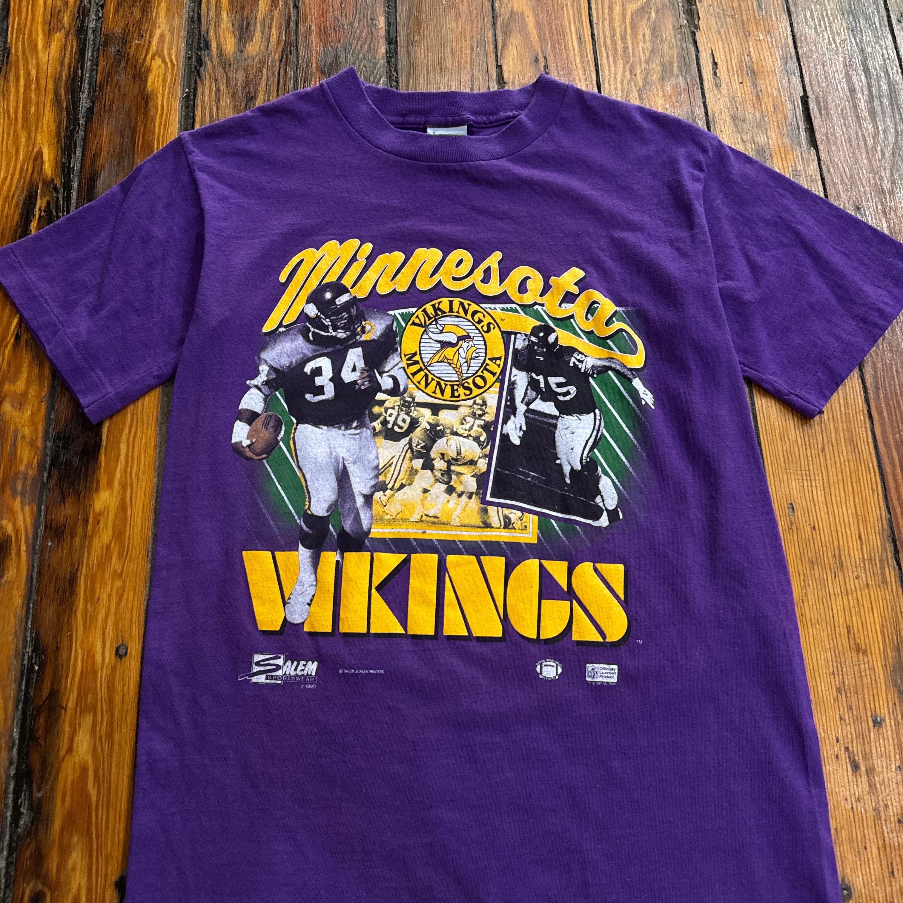 Vintage Salem Minnesota Vikings T-shirt Sz S