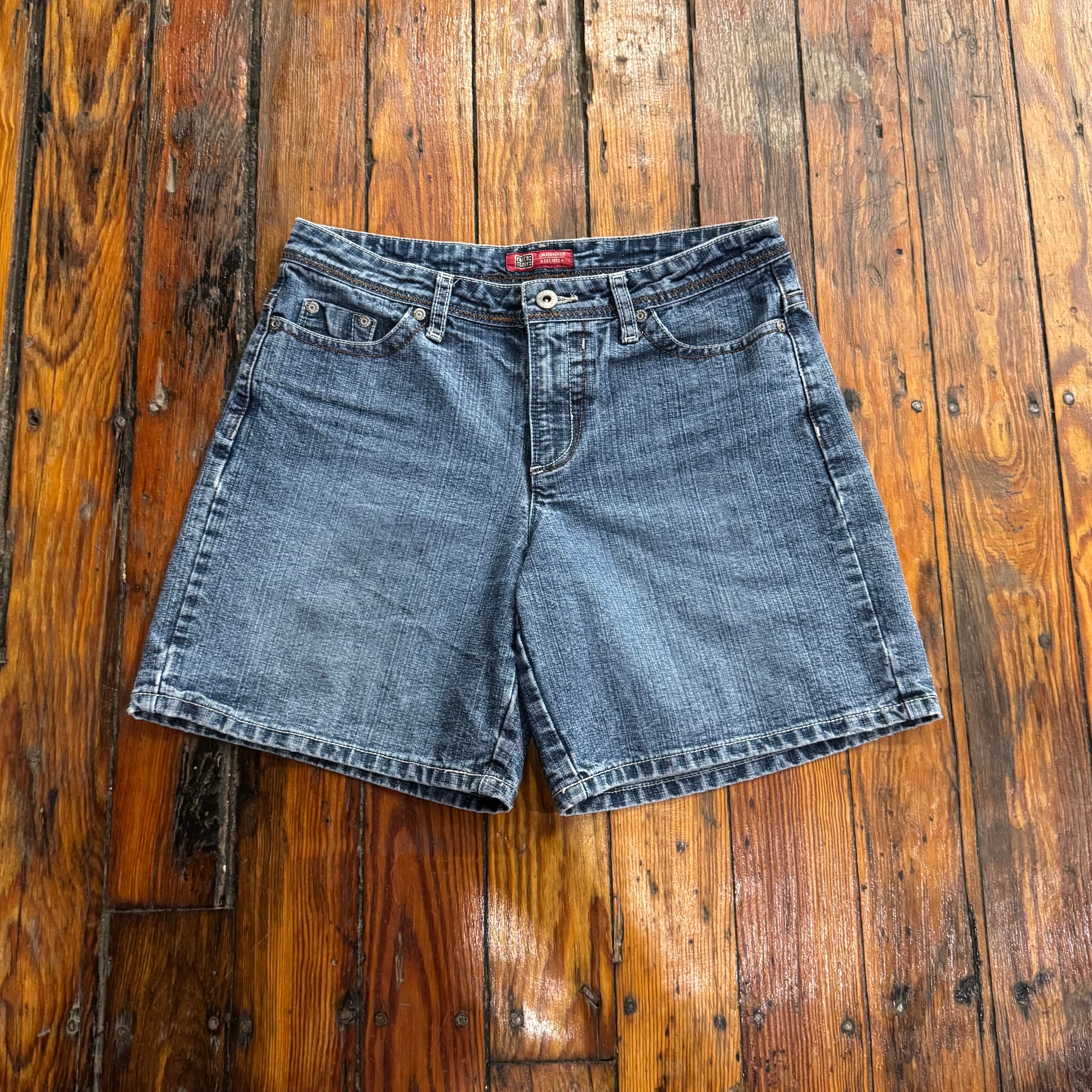 Vintage Faded Glory Denim Jean Shorts Sz 4