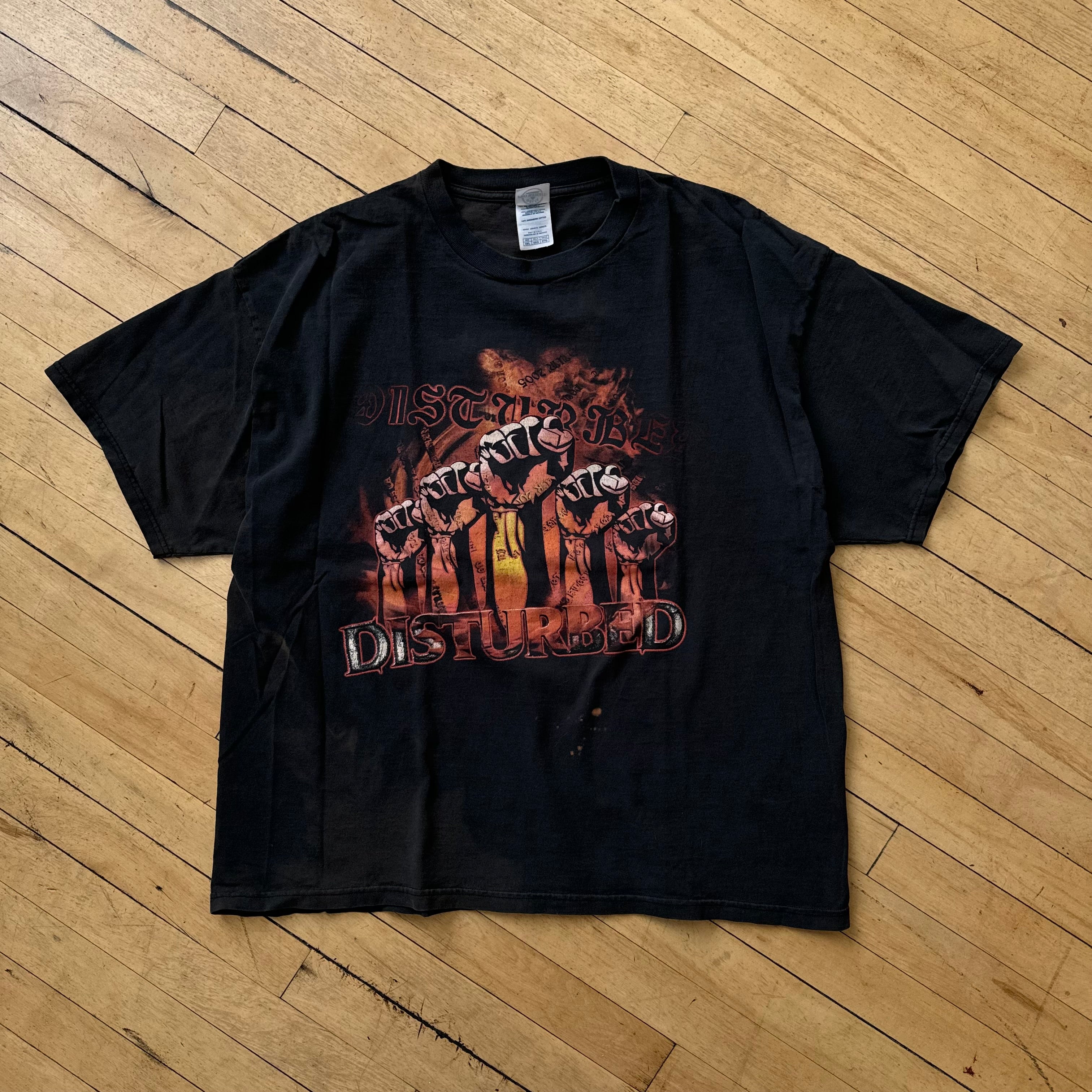Vintage Disturbed Tour T-shirt Sz XXL