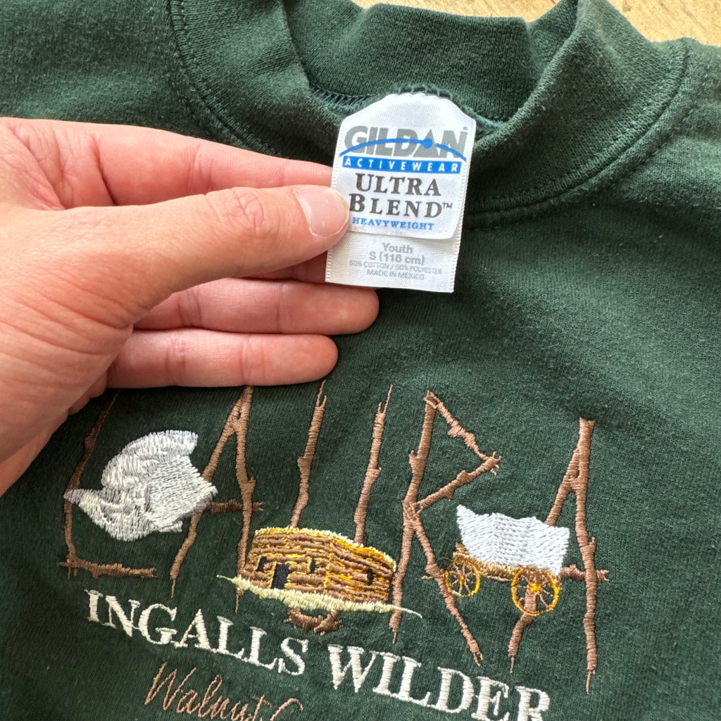 Vintage Ingalls Wilder Crewneck Sz YTH S