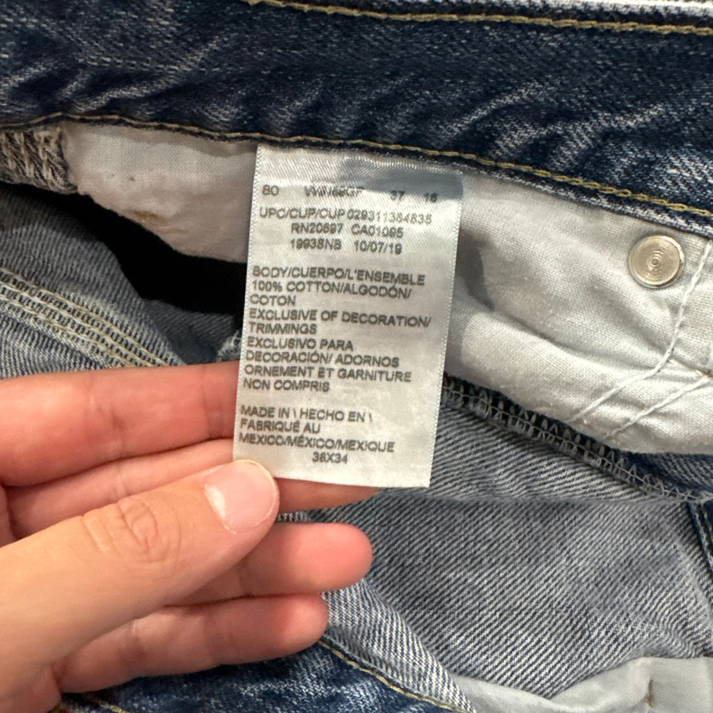 Vintage Dickies Denim Jeans Sz 38x34