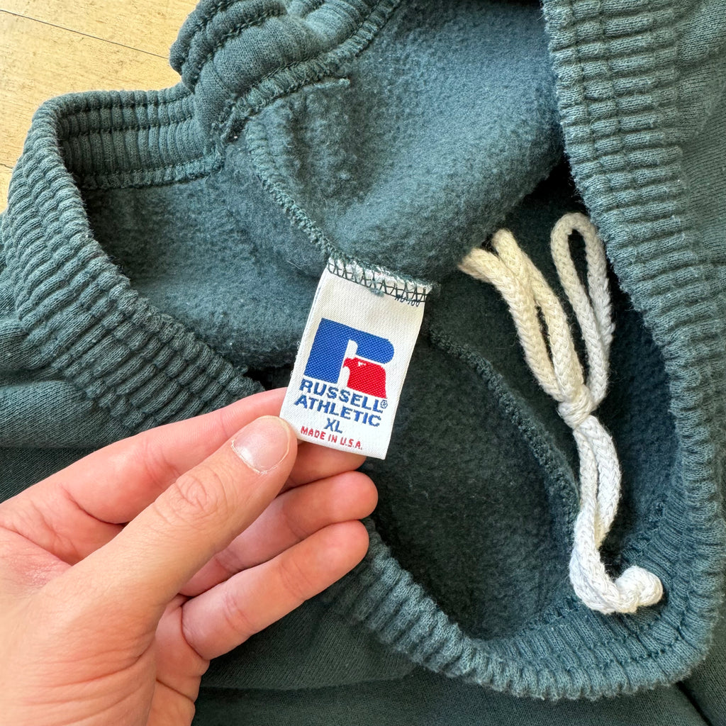 Vintage Forest Green Russell Sweatpants Sz XL