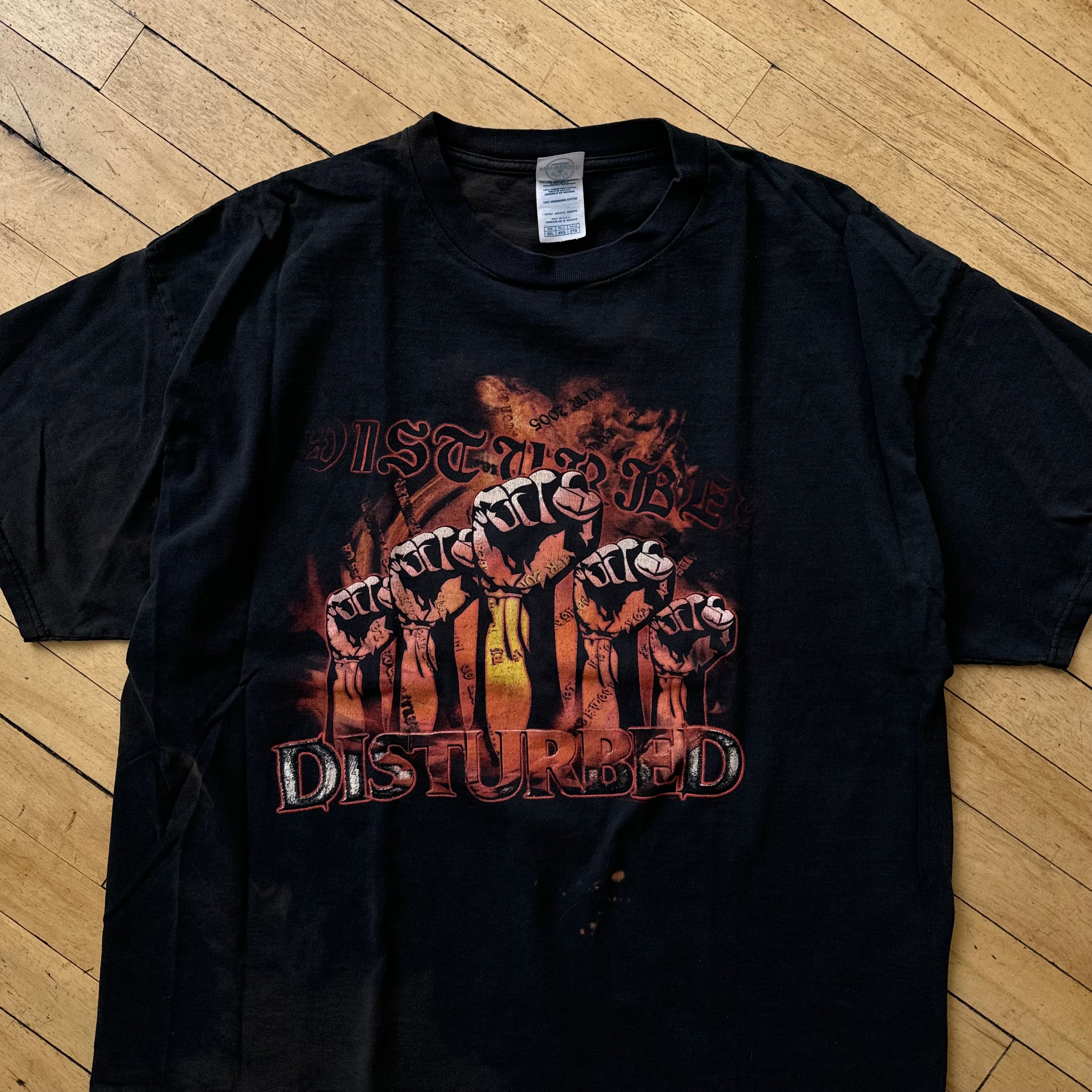 Vintage Disturbed Tour T-shirt Sz XXL