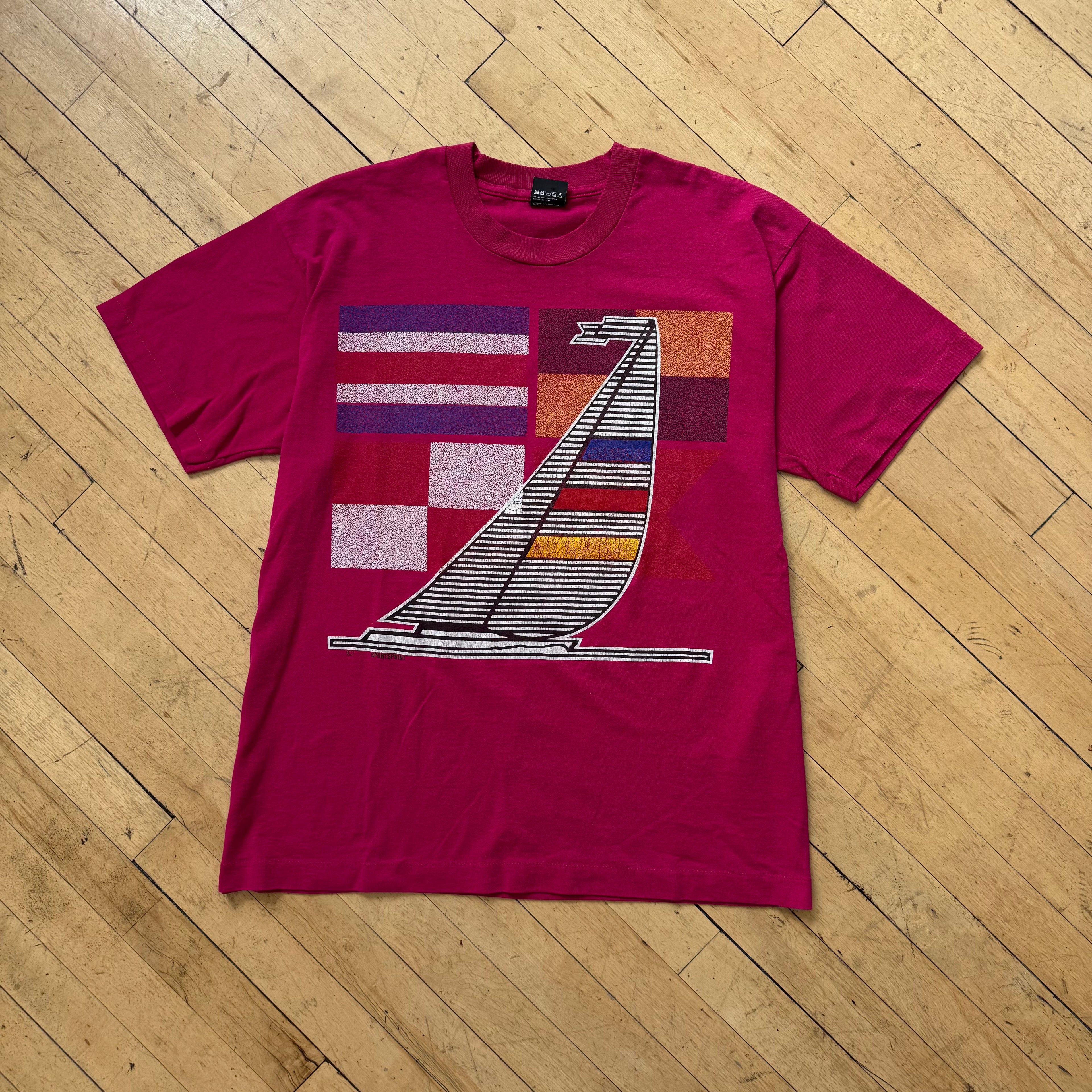 Vintage Sailing T-shirt Sz XL
