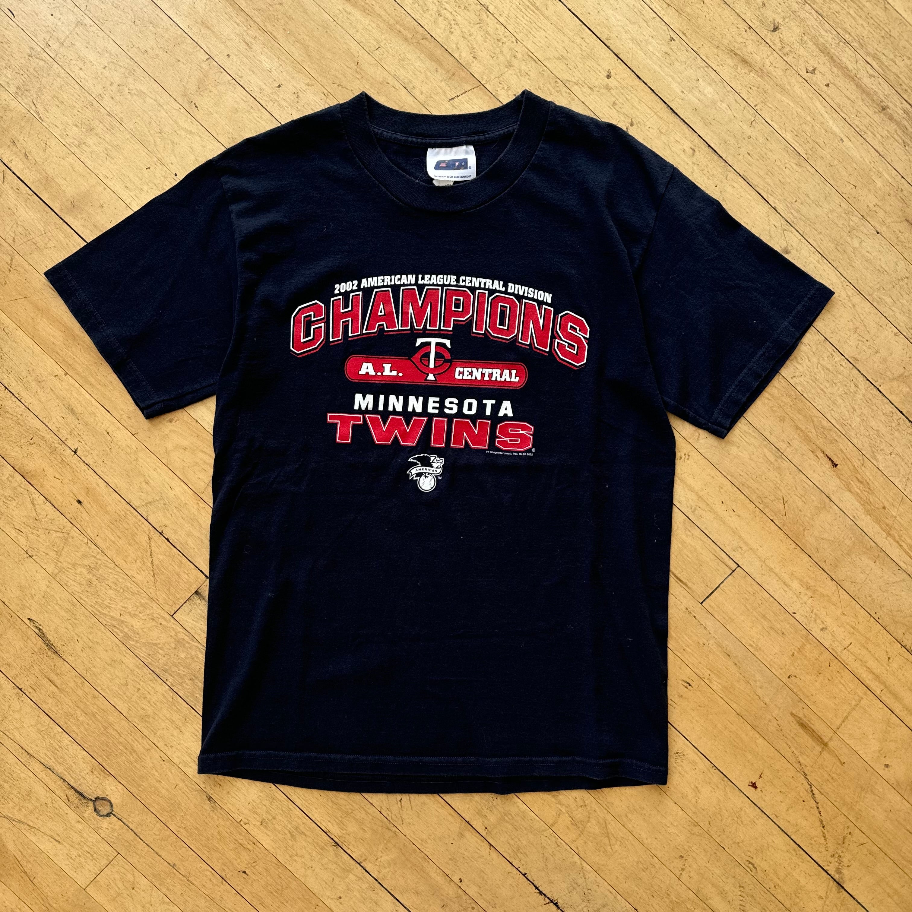 Vintage Minnesota Twins Champions T-shirt Sz L