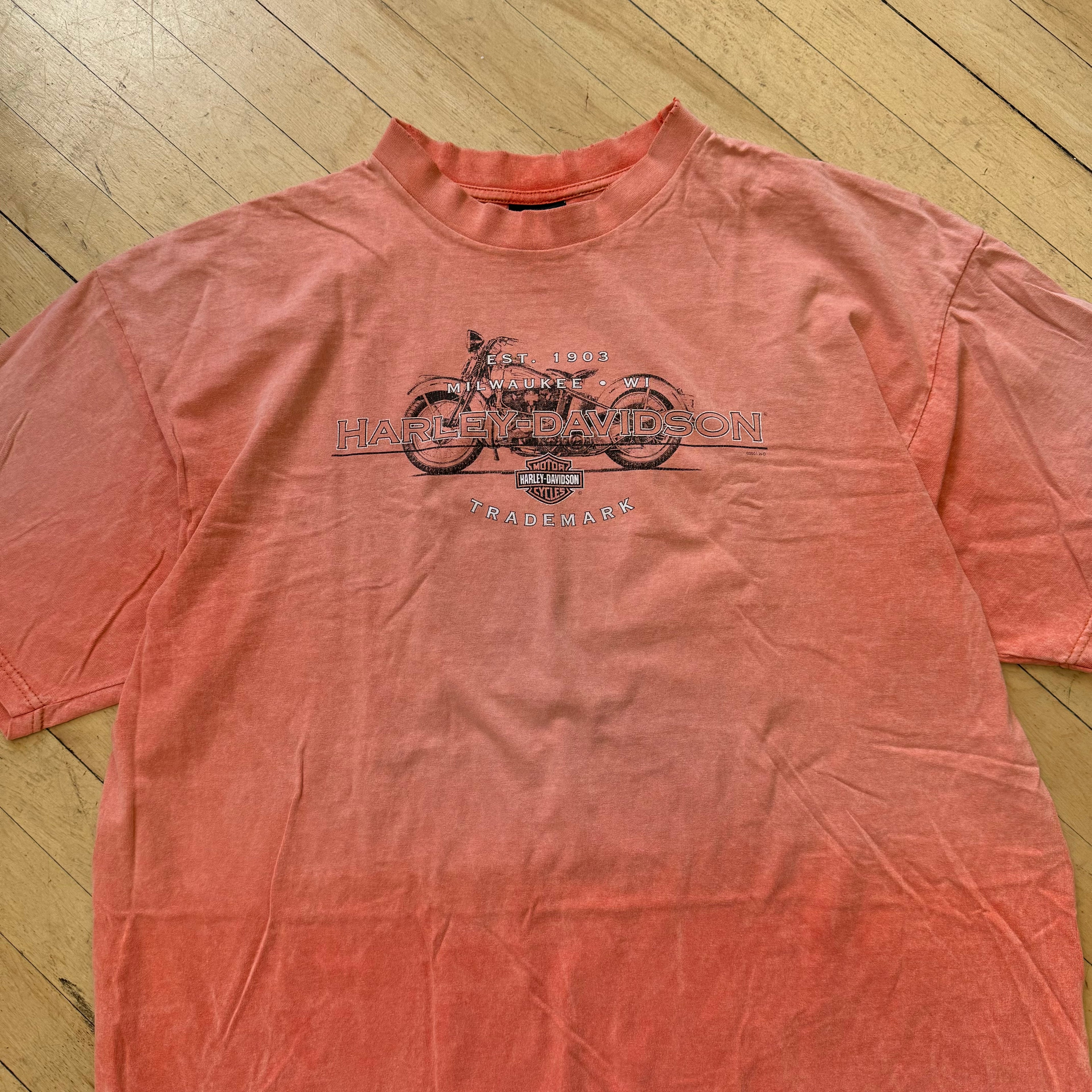 Vintage Harley Davidson Winston Salem NC T-shirt Sz XL
