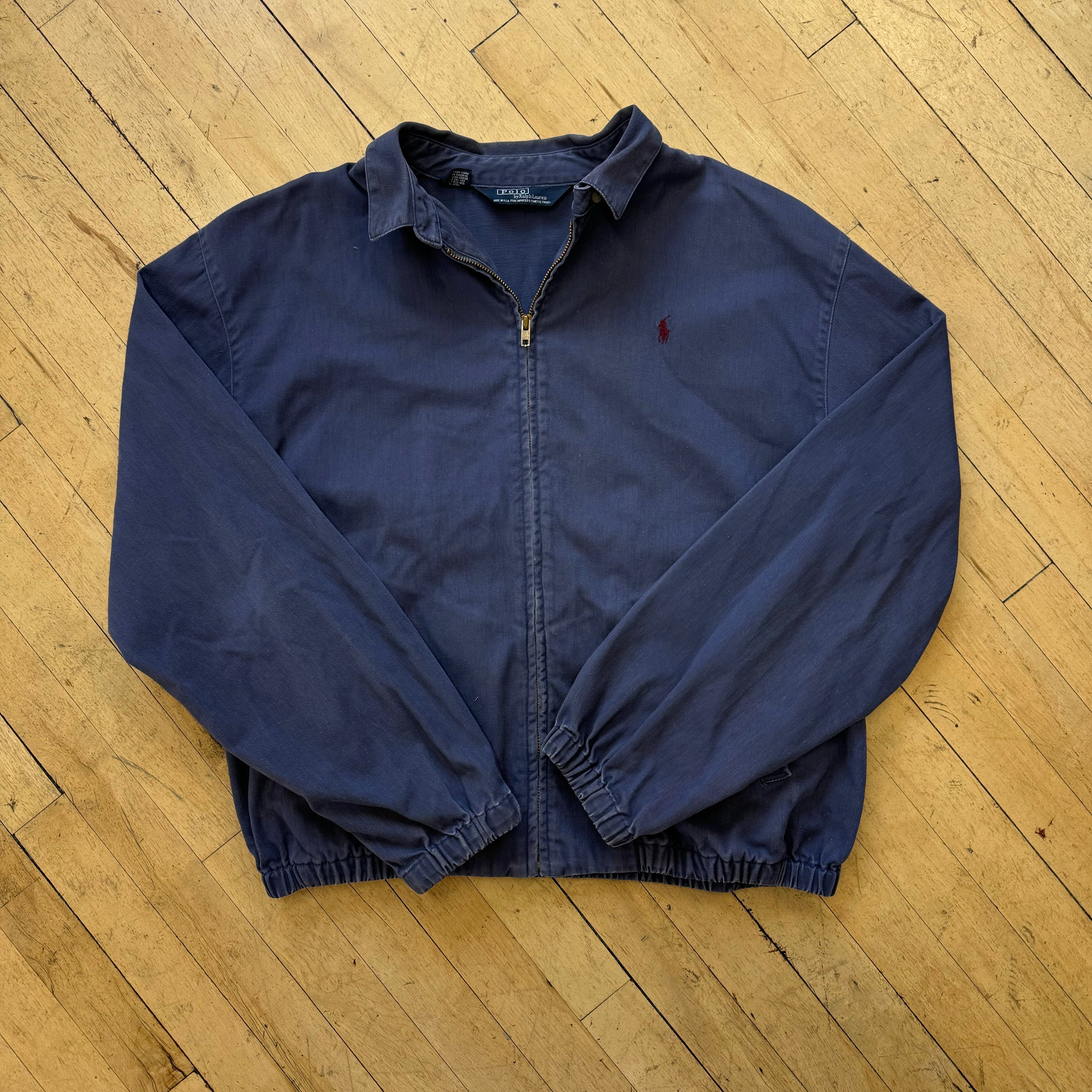 Vintage Polo Ralph Lauren Zip Up Jacket Sz L