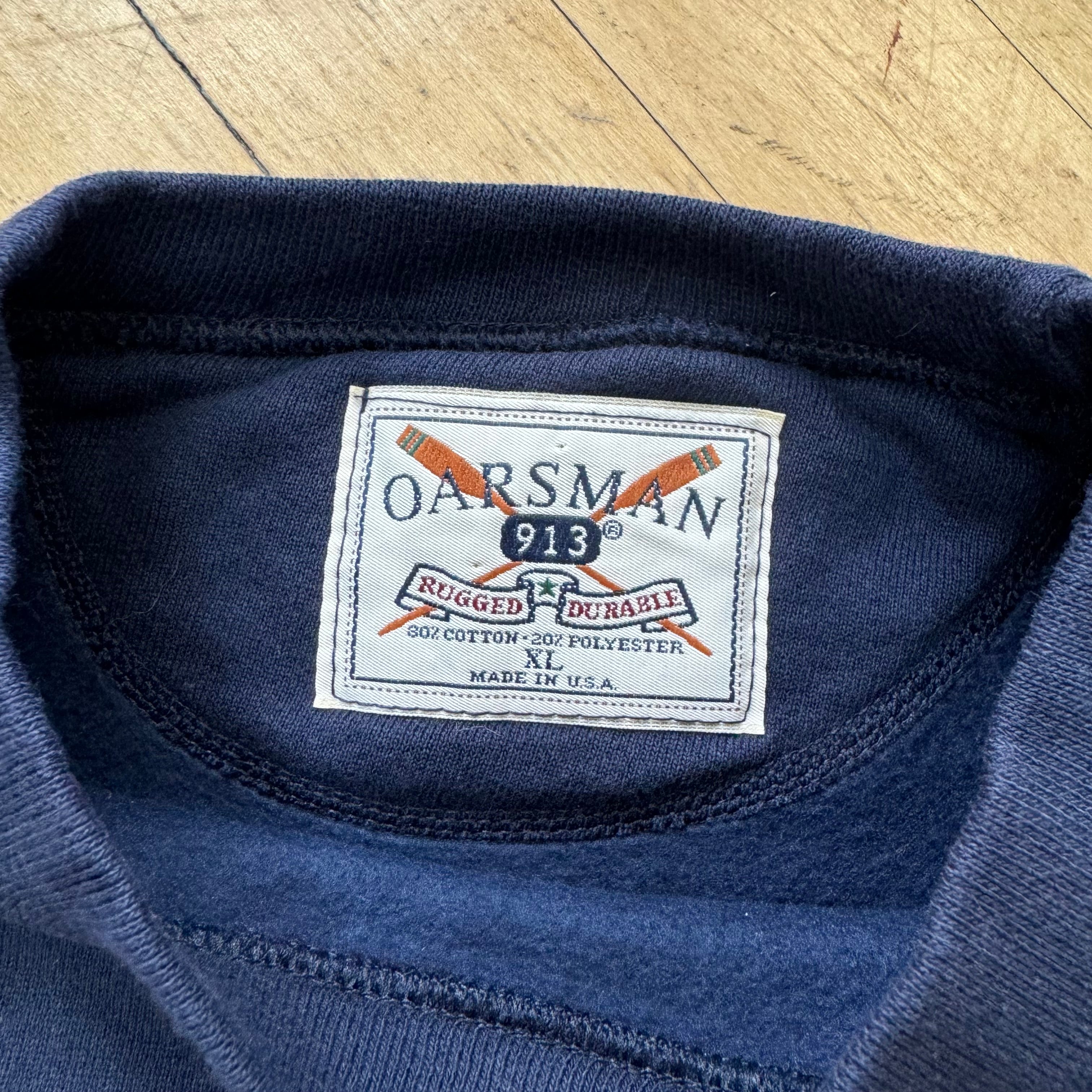 Vintage Drake University SpellOut CrewNeck Sz XL