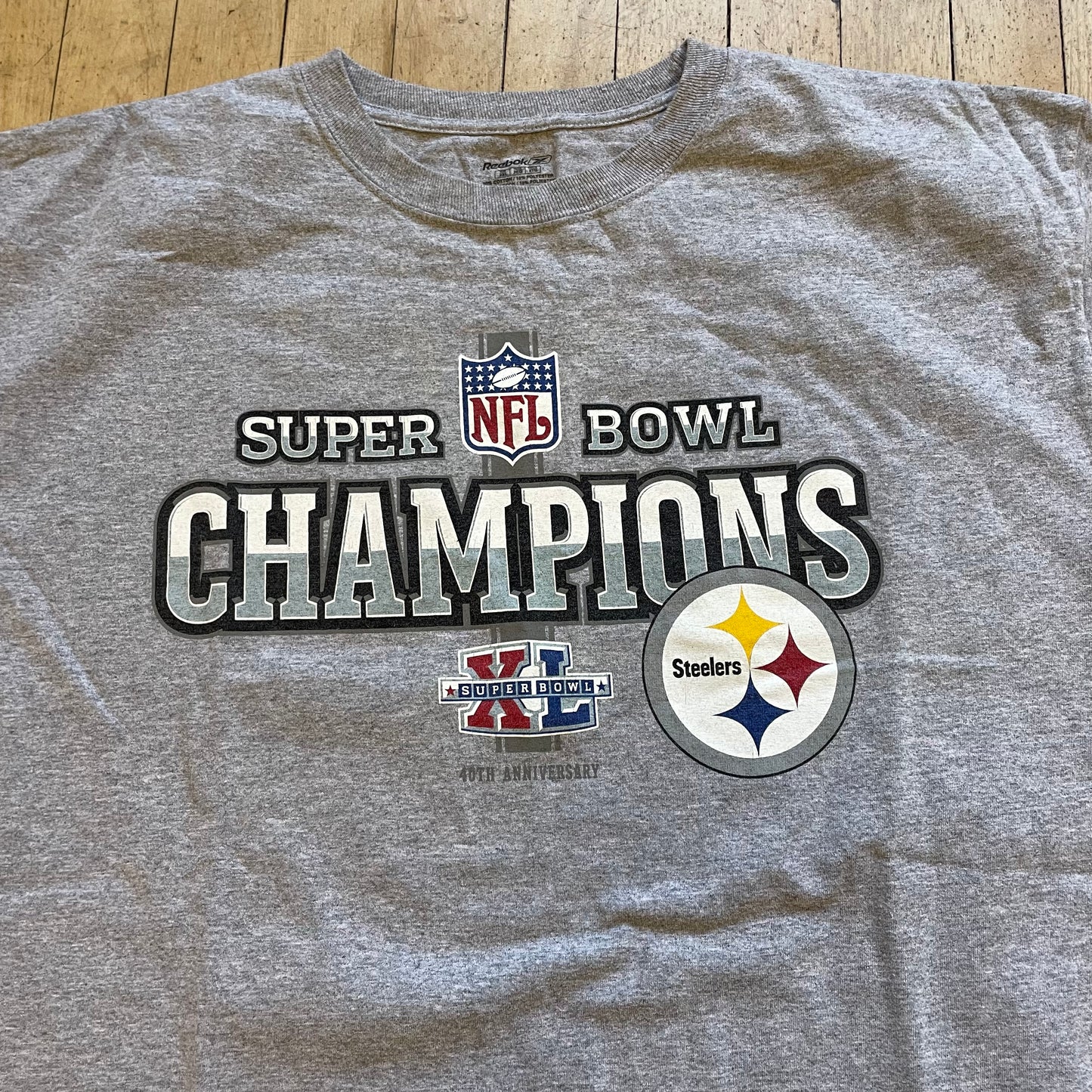 Super Bowl Champions Steelers T-shirt Sz XL