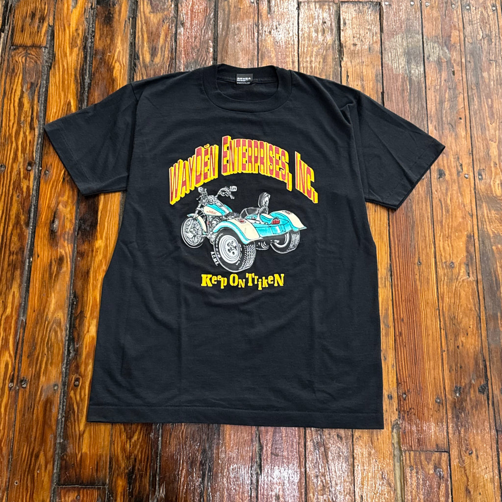 Vintage Keep on Triken Harley T-shirt Sz L