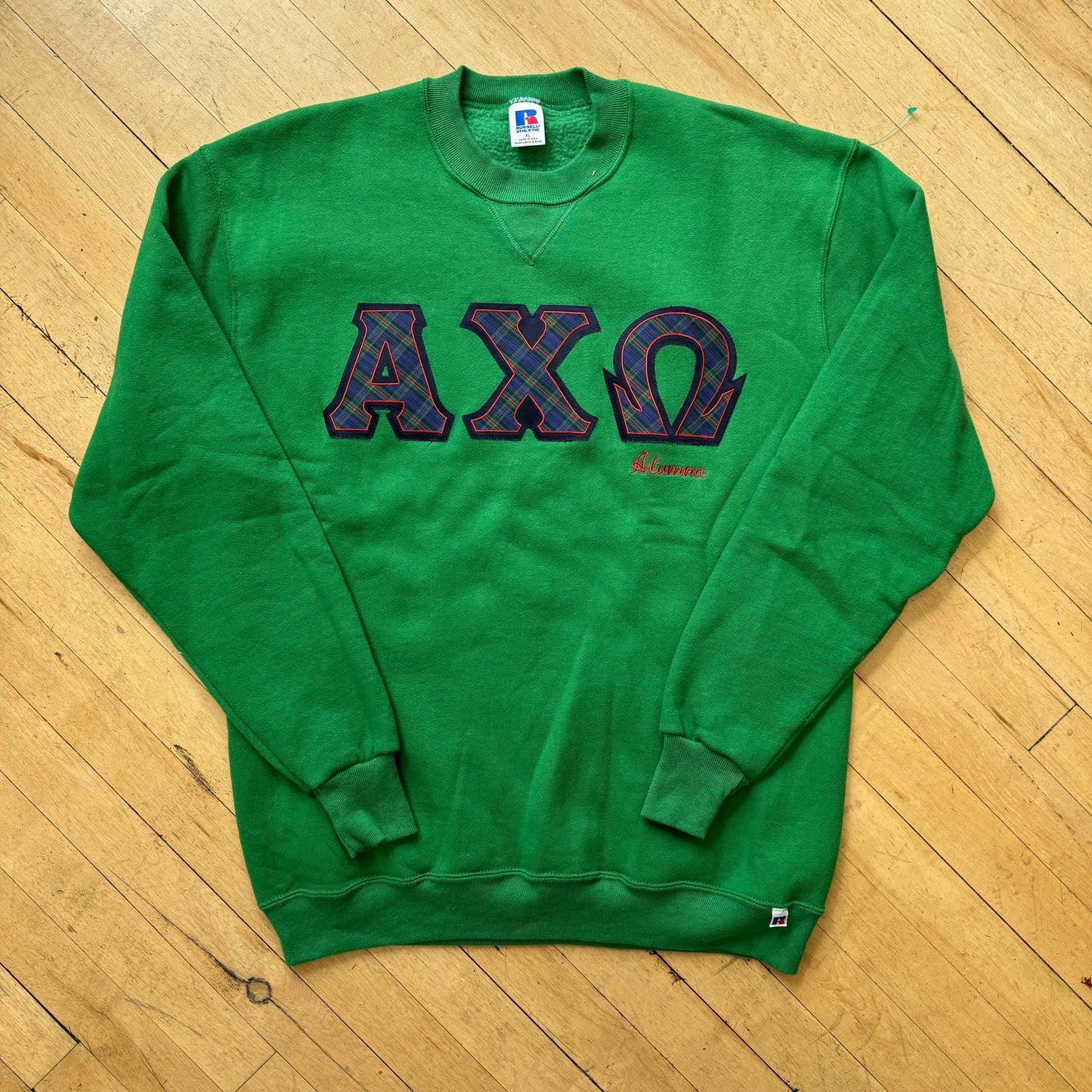 Vintage Russell Alumni Crewneck Sz L