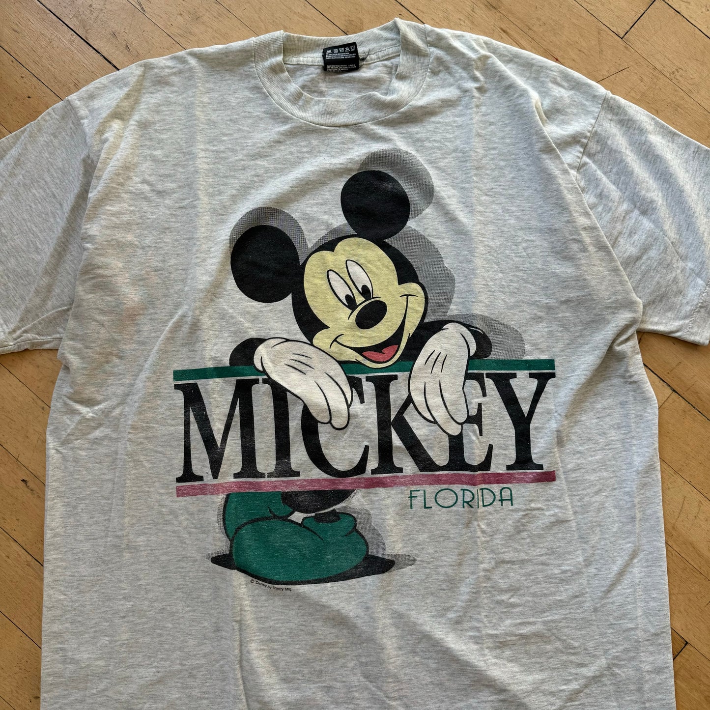 Vintage Mickey Mouse Florida T-shirt Sz L