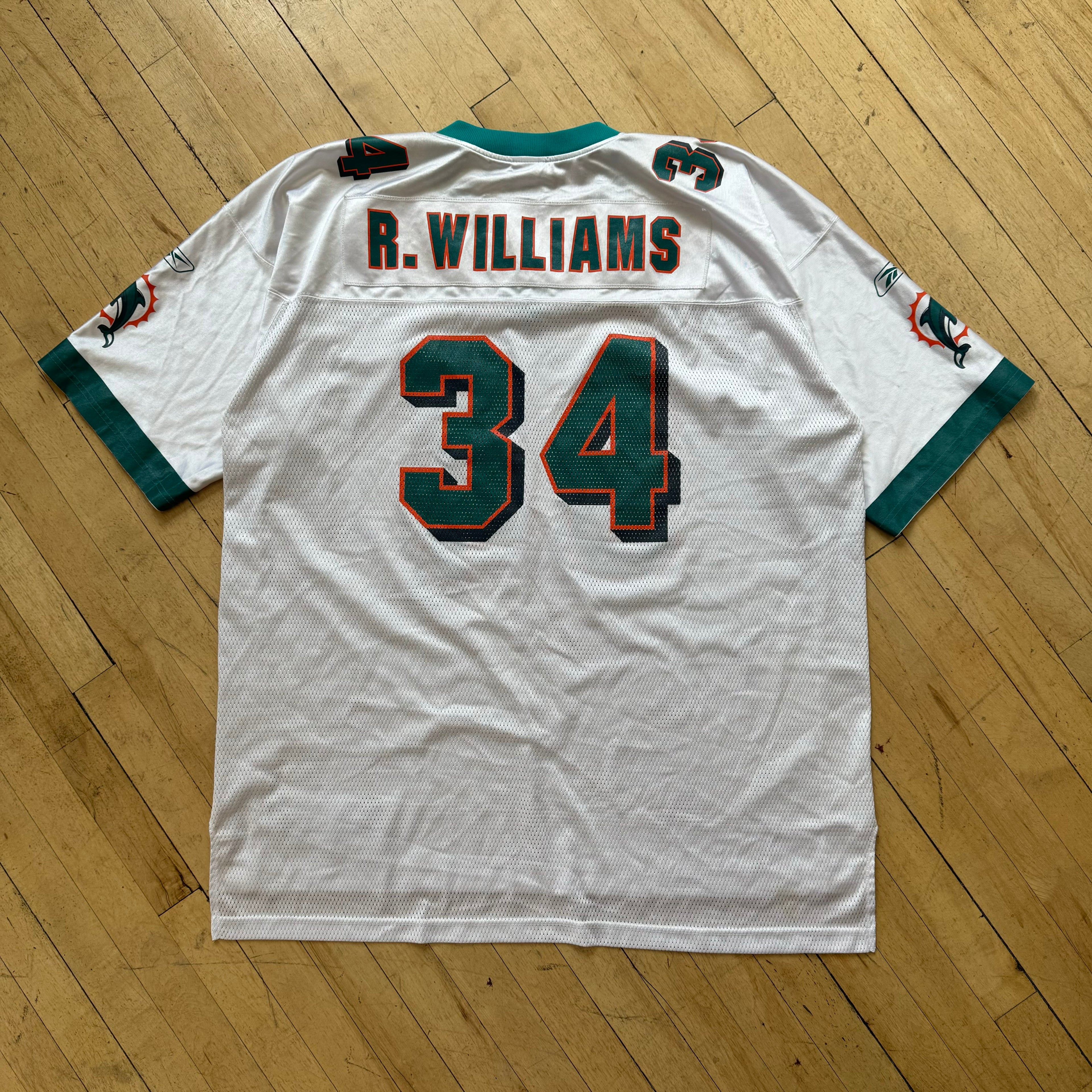 Miami Dolphins “B. Williams” Jersey Sz XXL