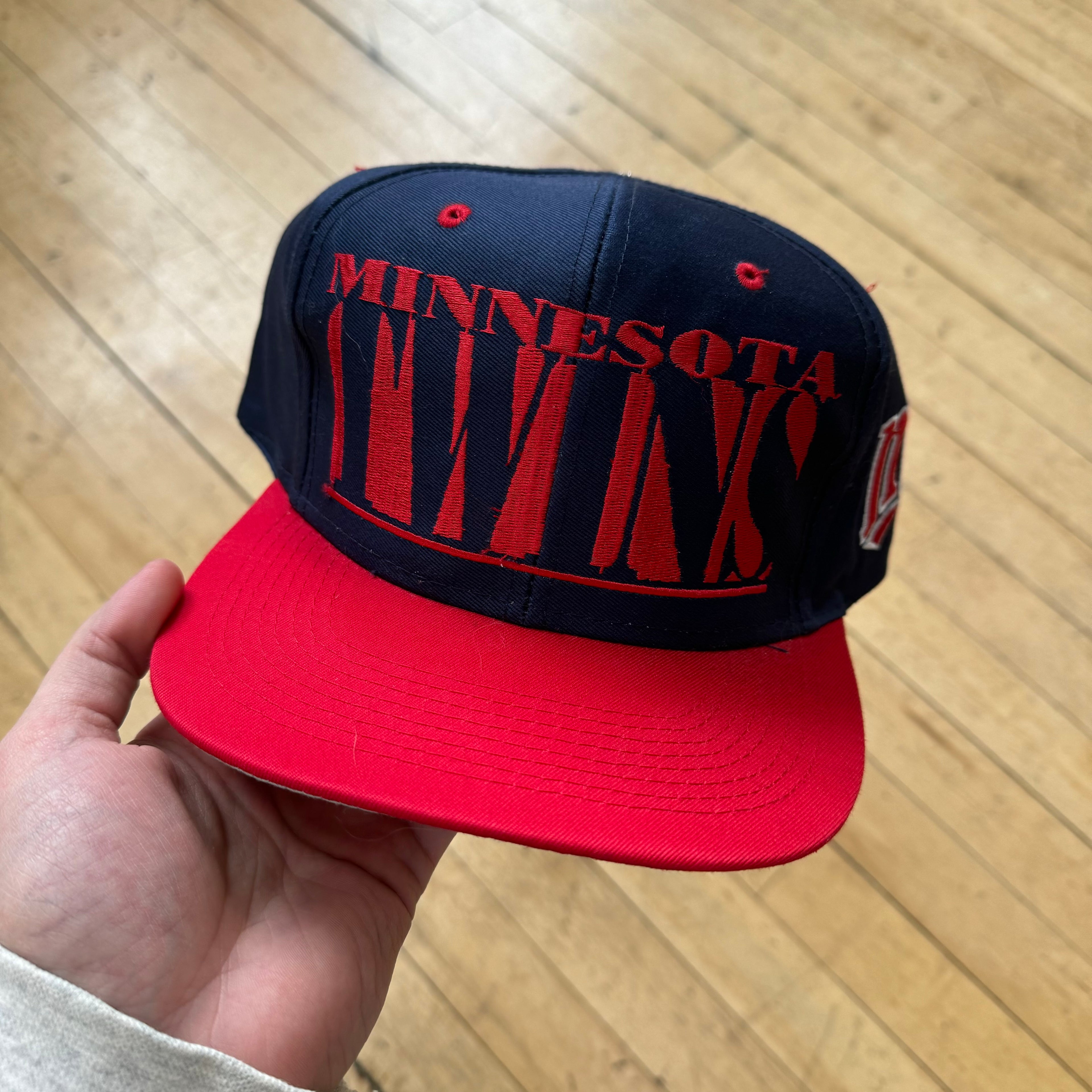 Vintage MLB Minnesota Twins SnapBack Hat New