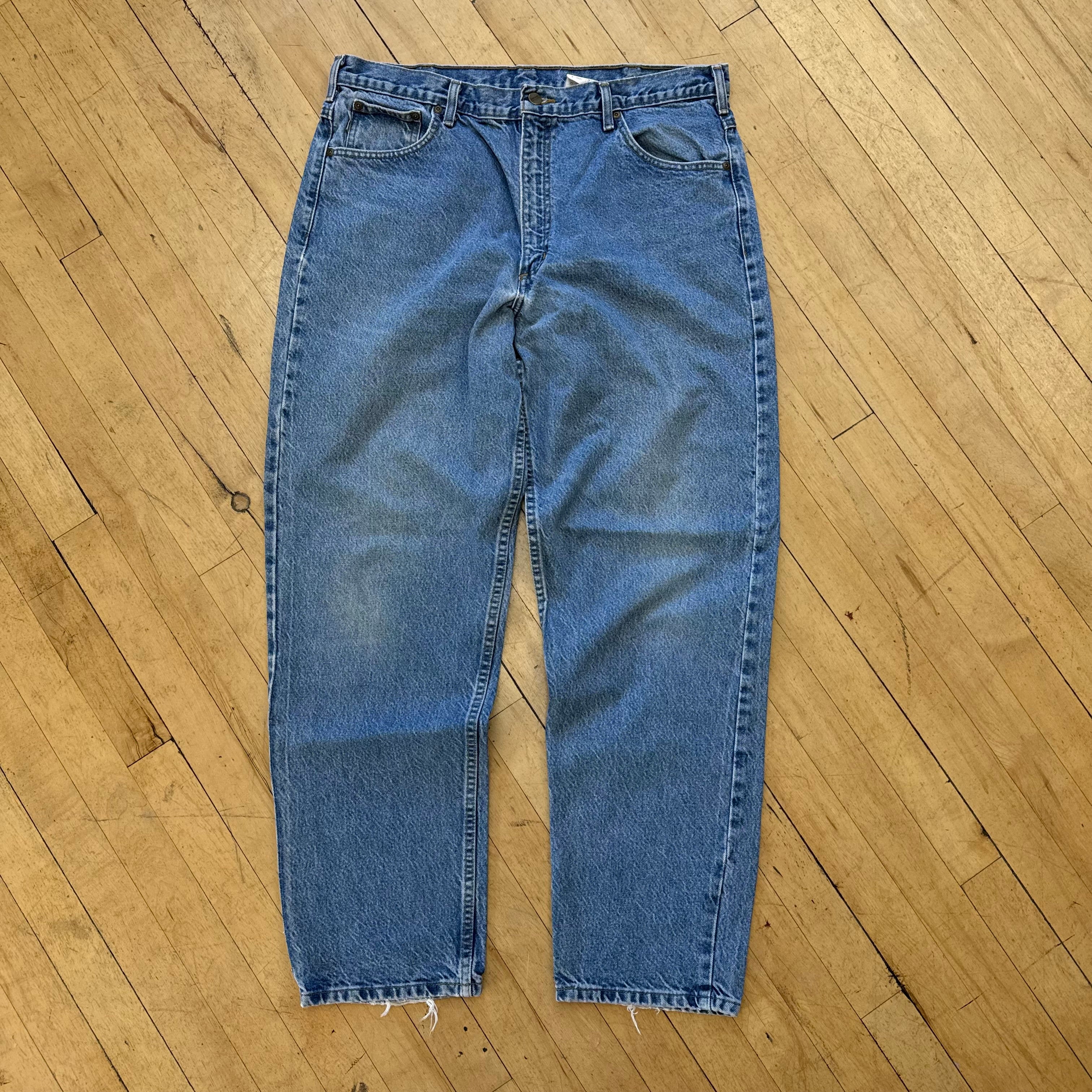 Vintage Carhartt Denim Jeans Sz 38x33